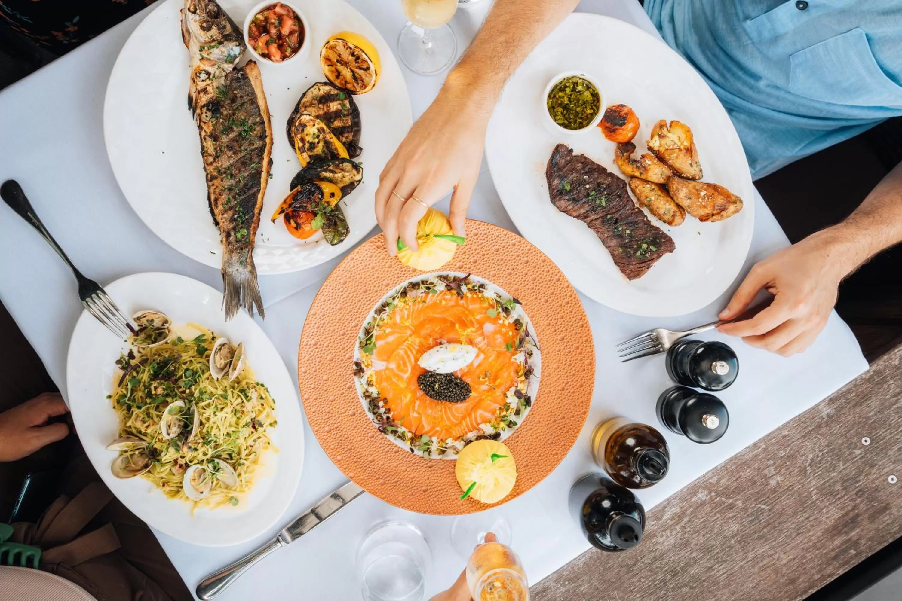 Food and drinks in The Setai, Miami Beach