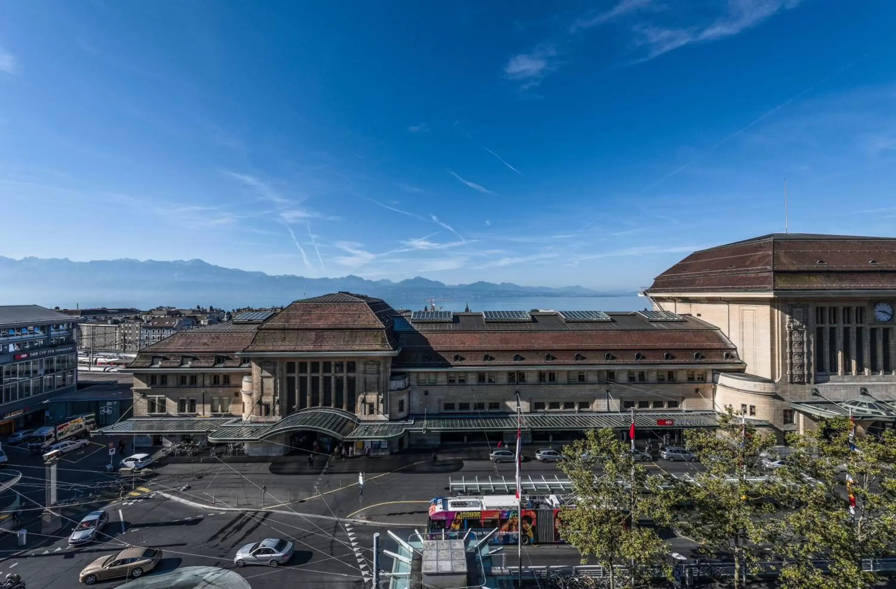 View (from property/room) in Continental Hotel Lausanne View (from property/room) in Continental Hotel Lausanne