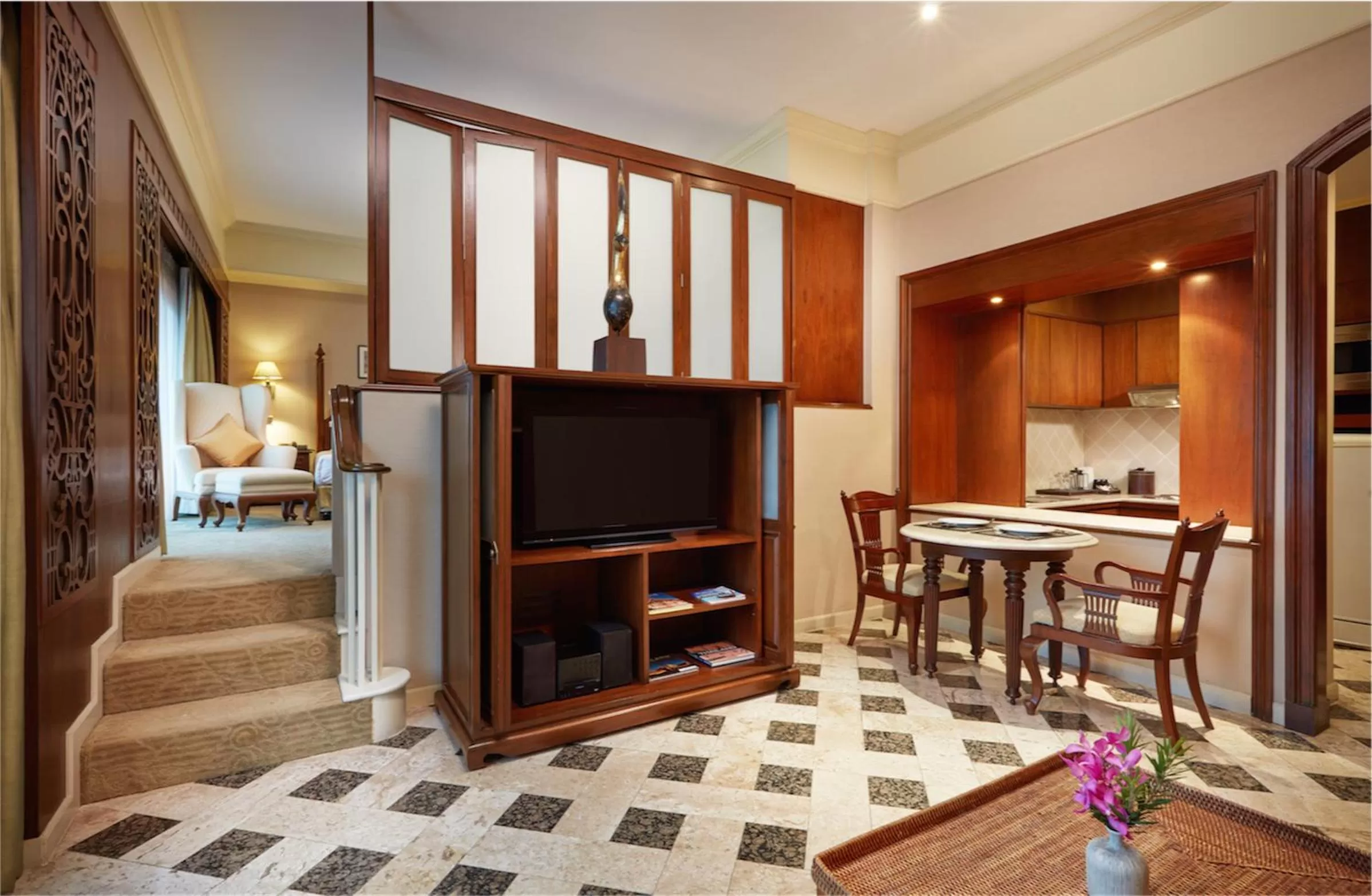 Dining area in The Davis Bangkok