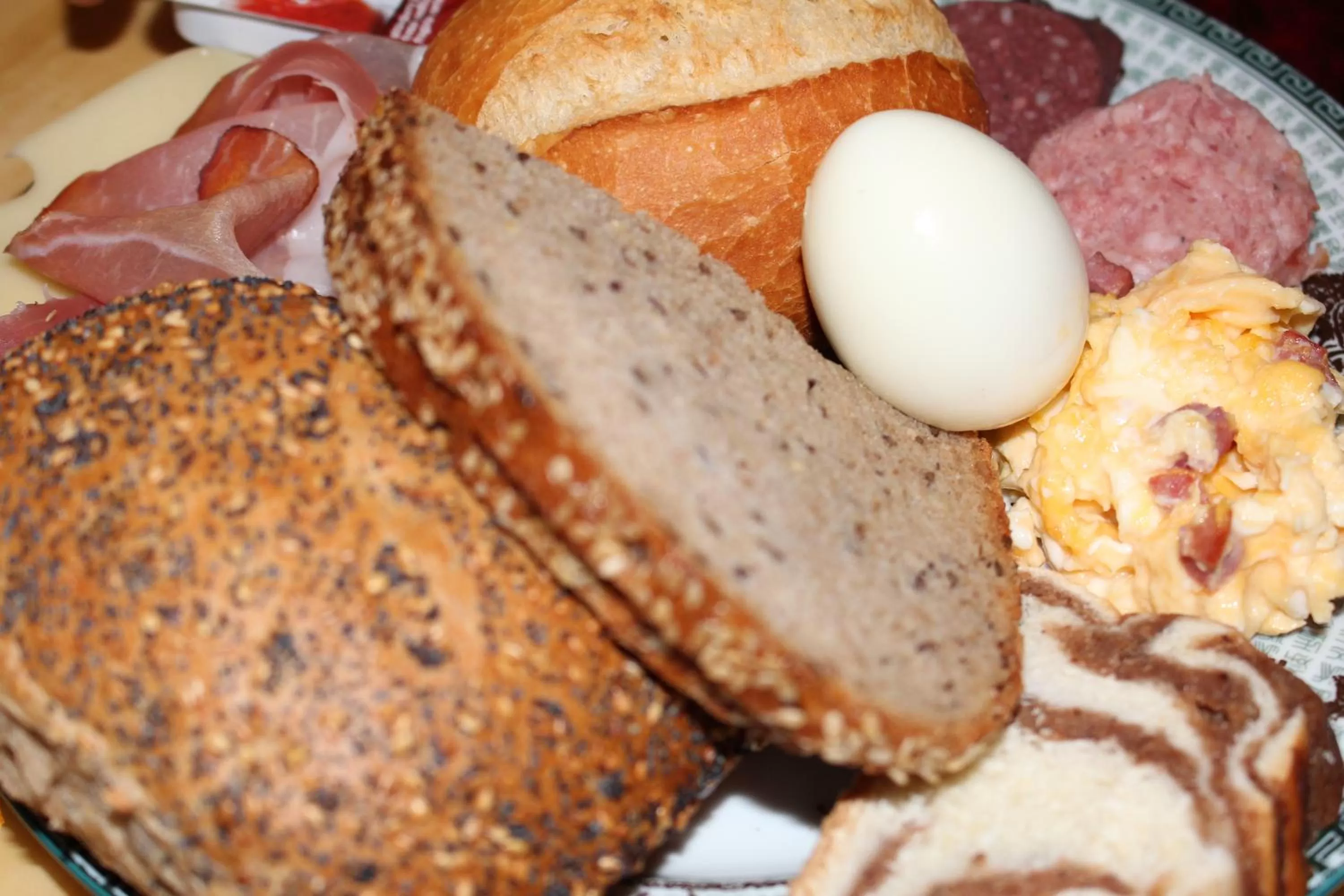 Food close-up in Hotel-Restaurant Heute