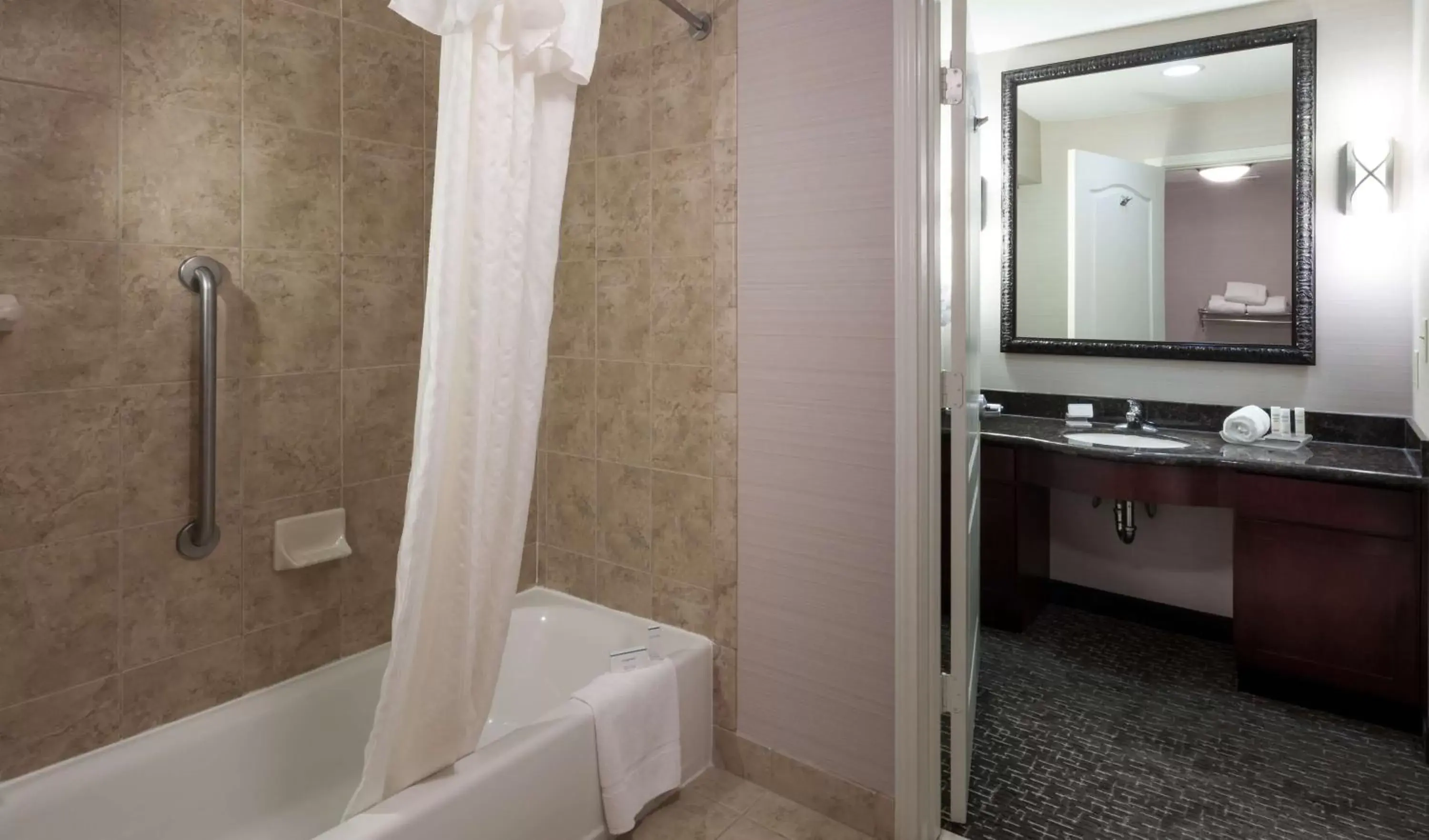 Bathroom in Homewood Suites by Hilton Agoura Hills