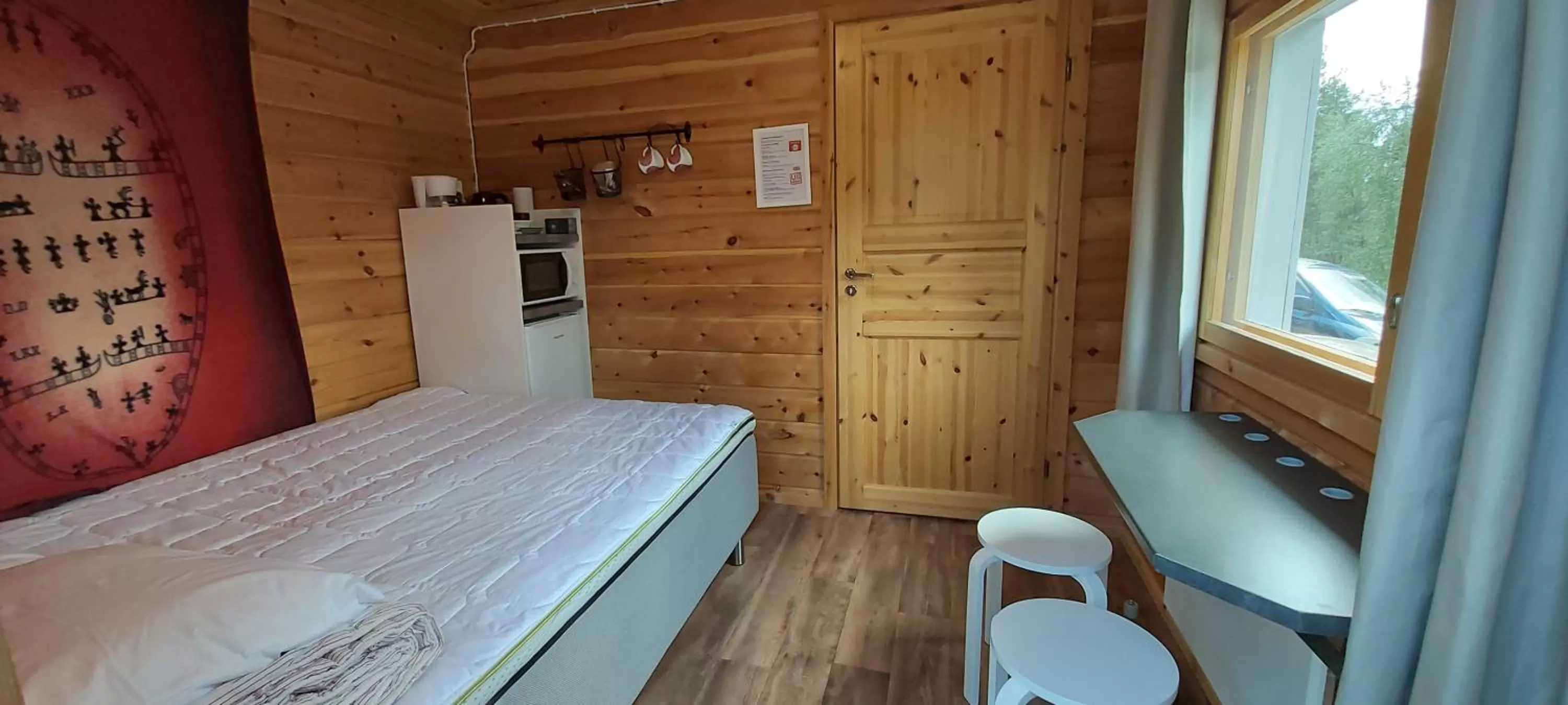 Bed in Hillside Rooms