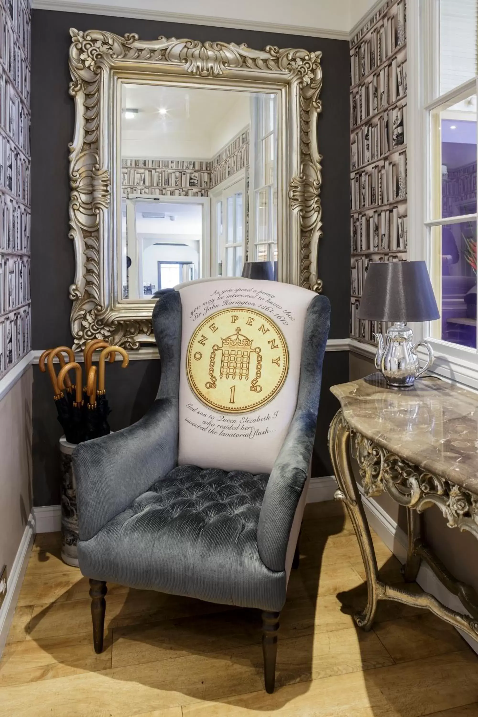 Lobby or reception, Seating Area in Harington's Boutique Hotel