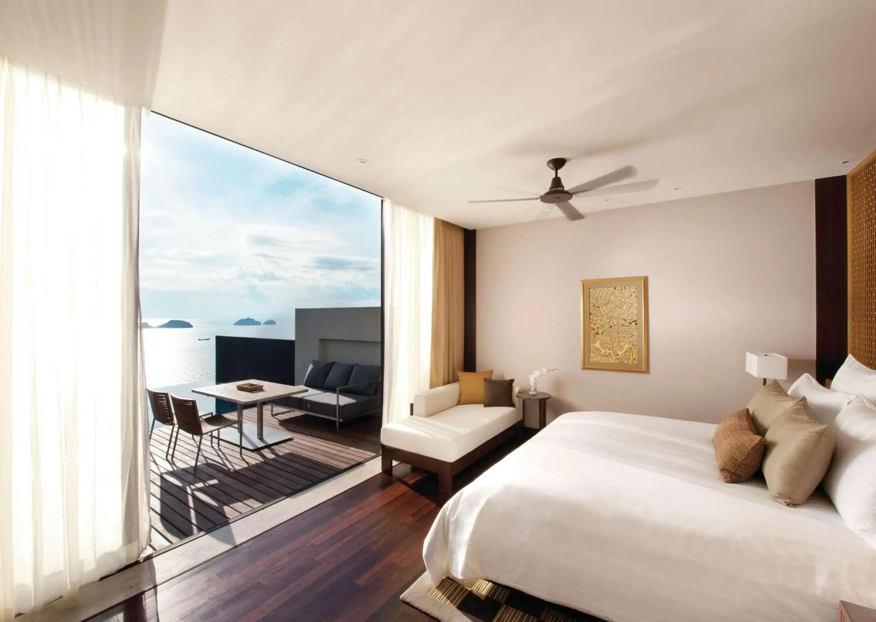 Bed in Conrad Koh Samui Residences