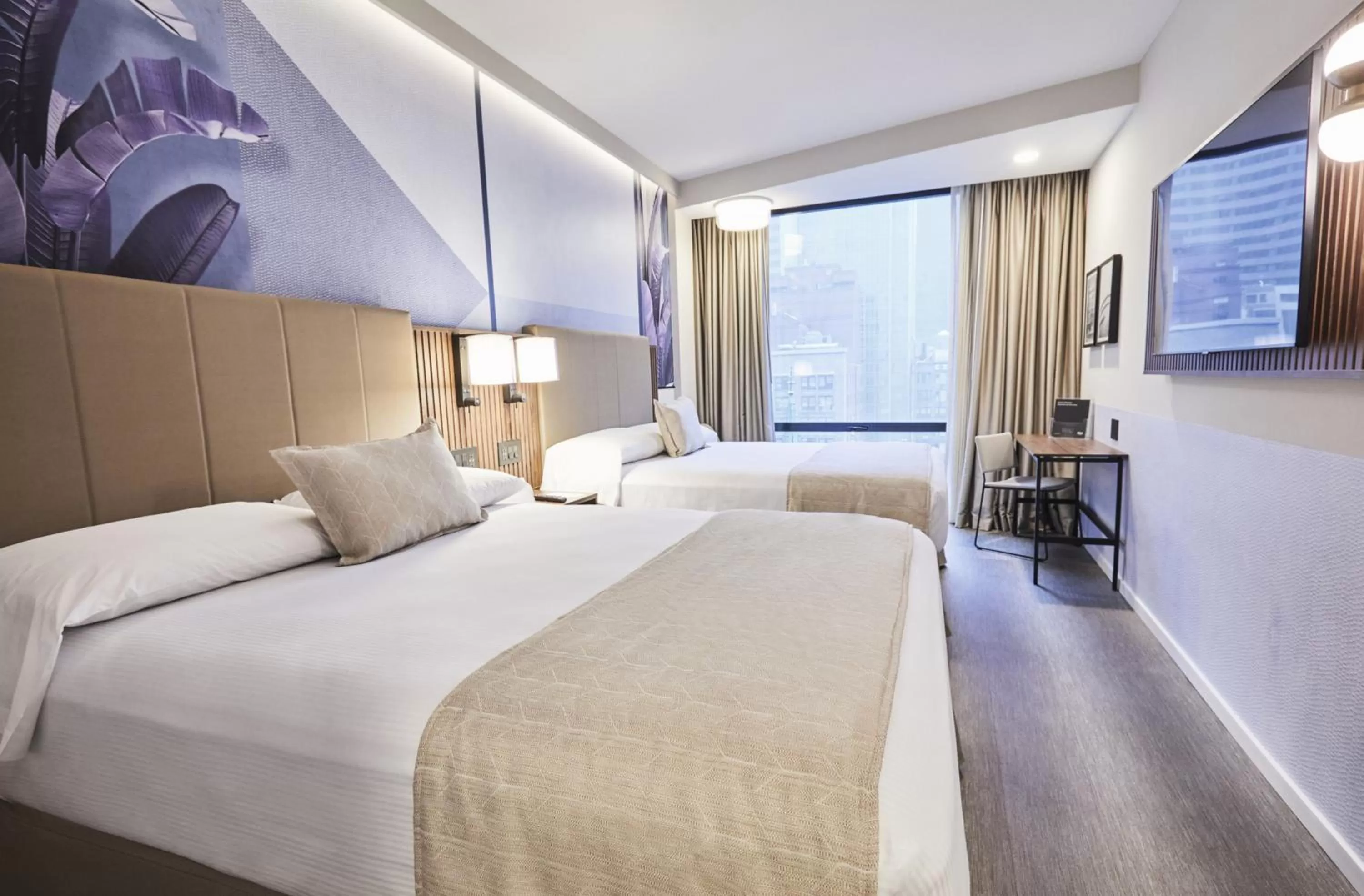 Bed in Riu Plaza Manhattan Times Square