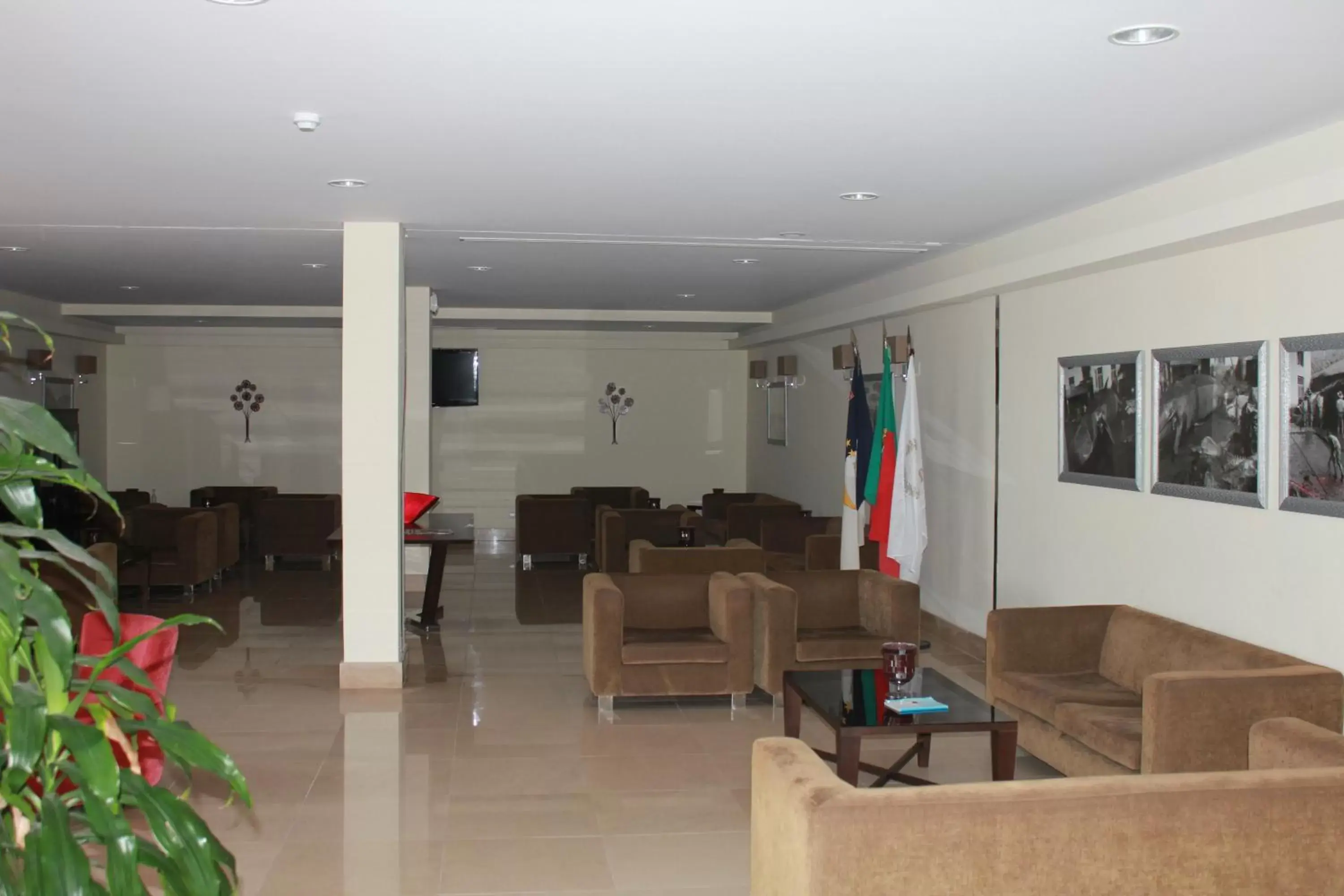 Communal lounge/ TV room, Lobby/Reception in Hotel Caravelas