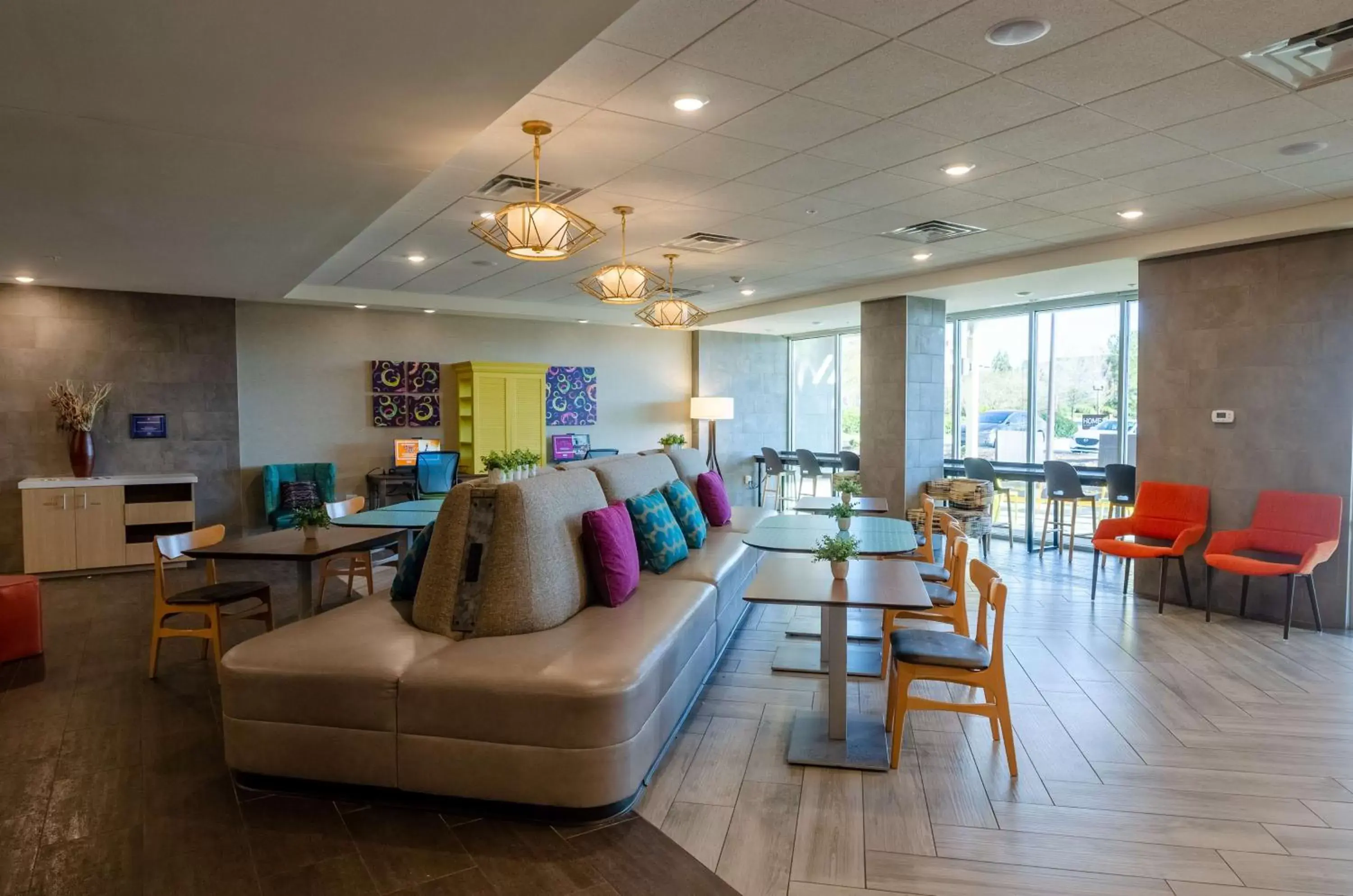 Lobby or reception in Home2 Suites By Hilton Atlanta Camp Creek Parkway, Ga