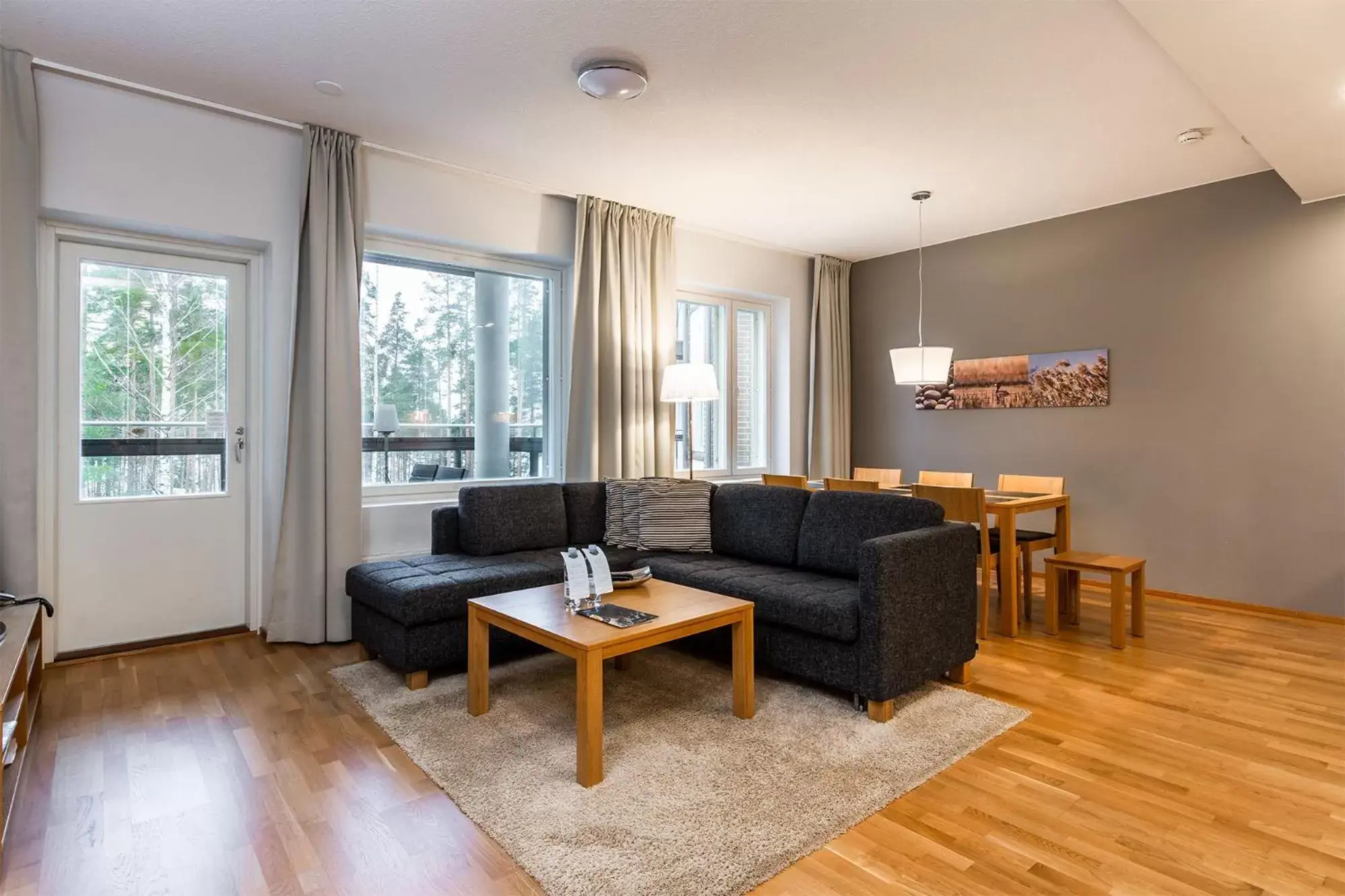 Two-Bedroom Apartment with Private Sauna and Spa Access in Finlandia Hotel Imatran Kylpylä Spa Two-Bedroom Apartment with Private Sauna and Spa Access in Finlandia Hotel Imatran Kylpylä Spa