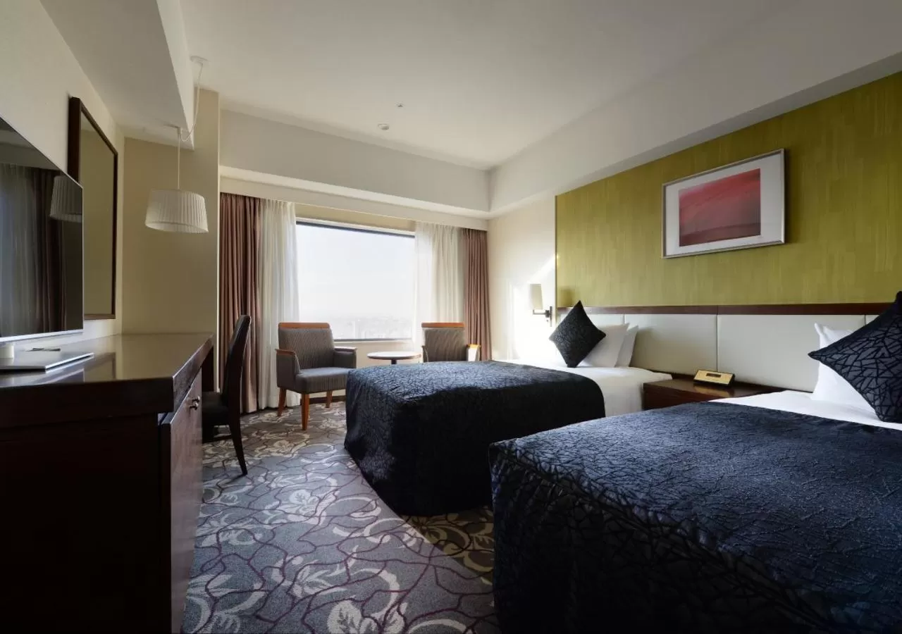 Bed in Hotel Metropolitan Tokyo Ikebukuro