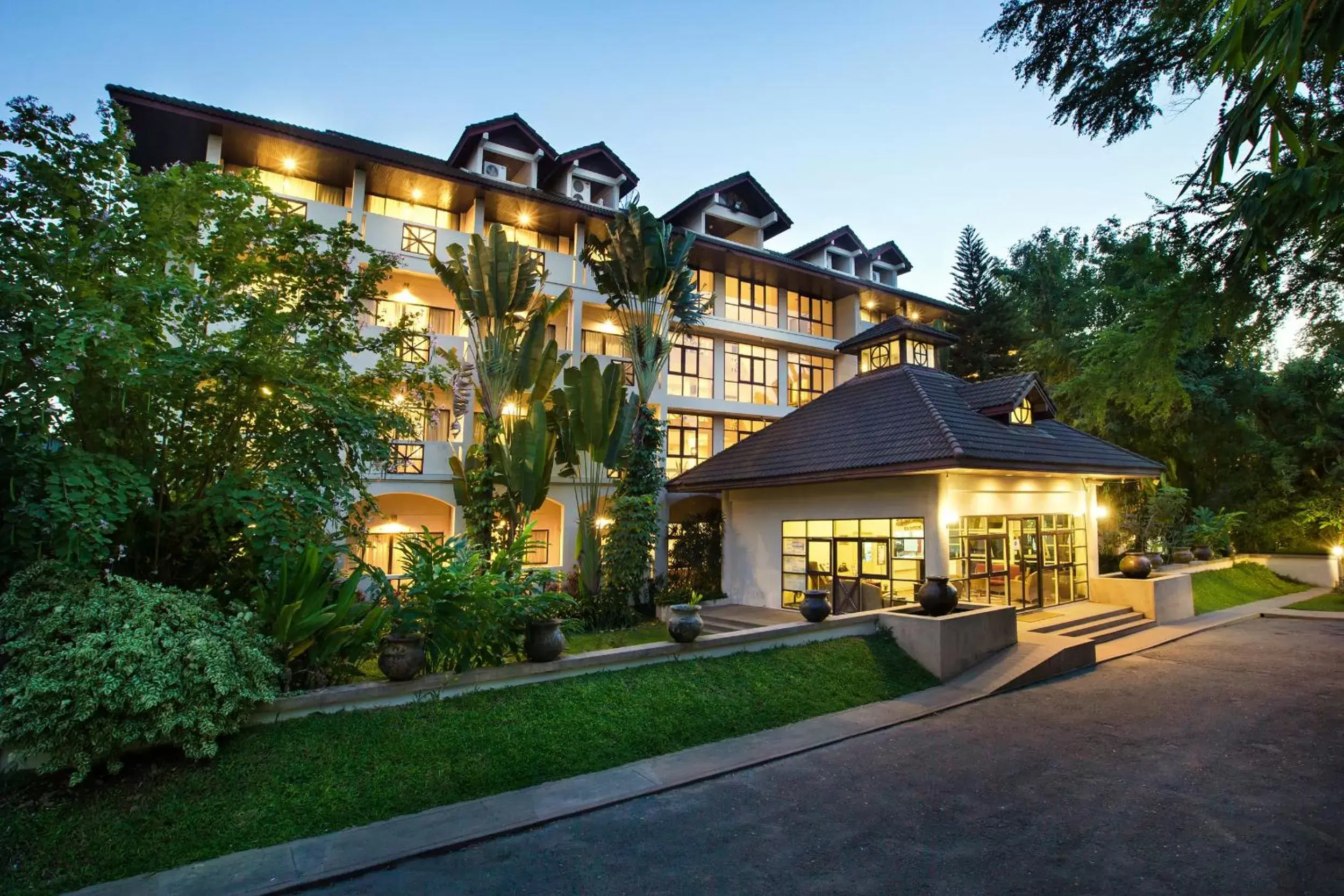 Facade/entrance, Property Building in Eurasia Chiang Mai Hotel