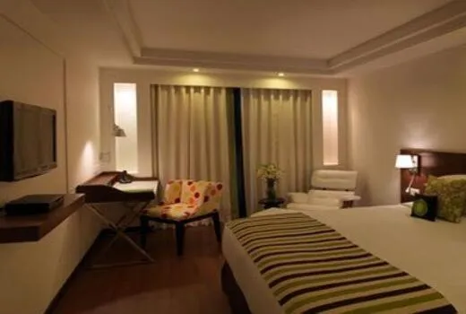 Photo of the whole room, Bed in Renest Jaipur
