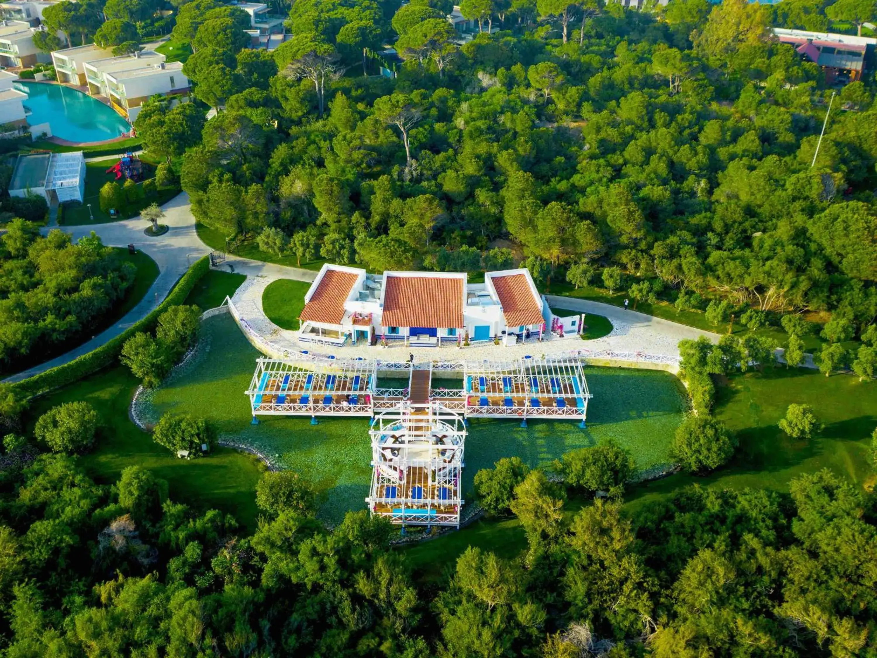 Restaurant/places to eat, Bird's-eye View in Rixos Premium Belek Hotel