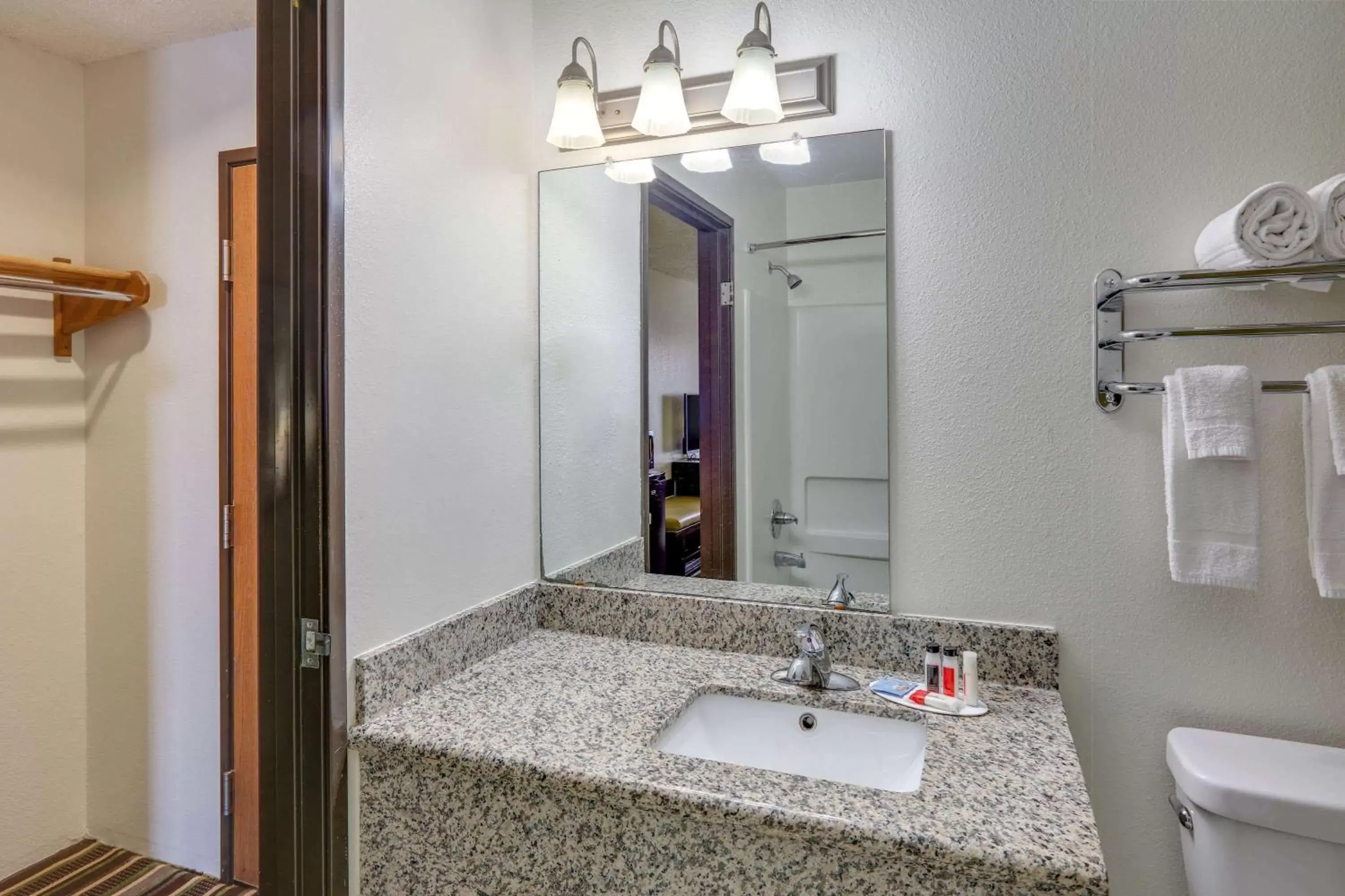 Bathroom in Super 8 by Wyndham Roswell