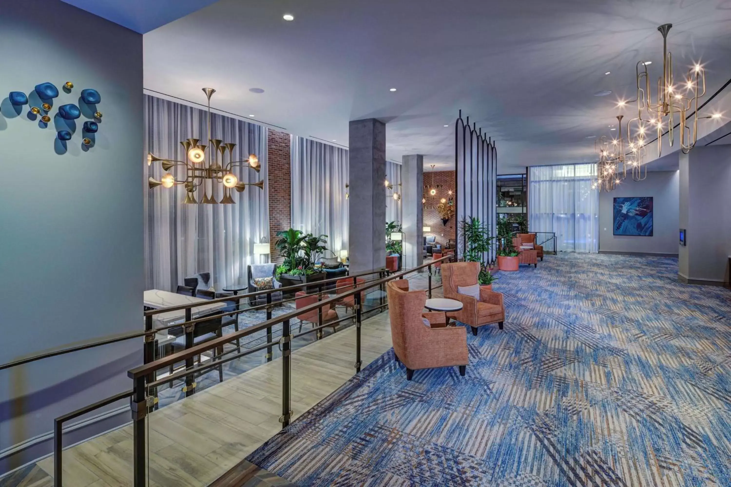 Lobby or reception in Embassy Suites By Hilton Virginia Beach Oceanfront Resort