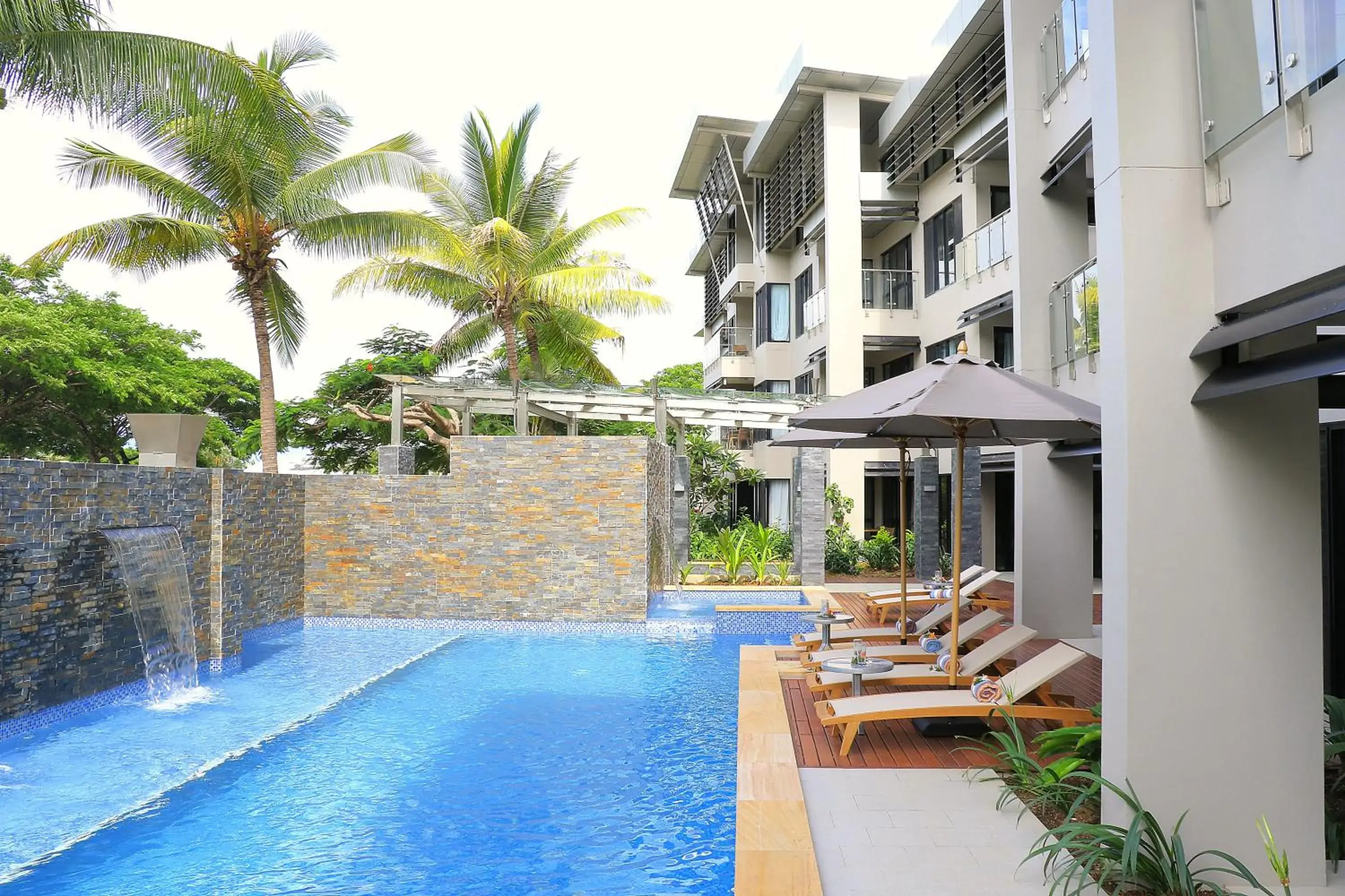 Swimming pool in The Palms Denarau Fiji Swimming pool in The Palms Denarau Fiji