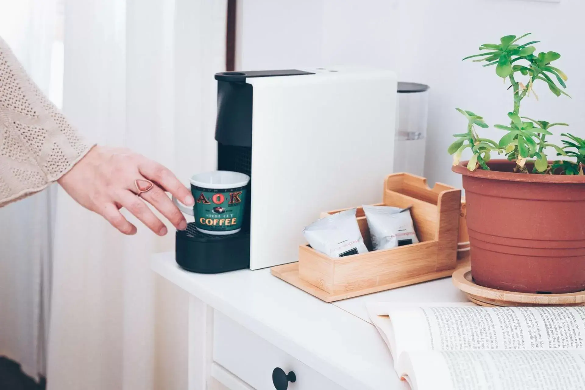 Coffee/tea facilities in Bianca Cappello House