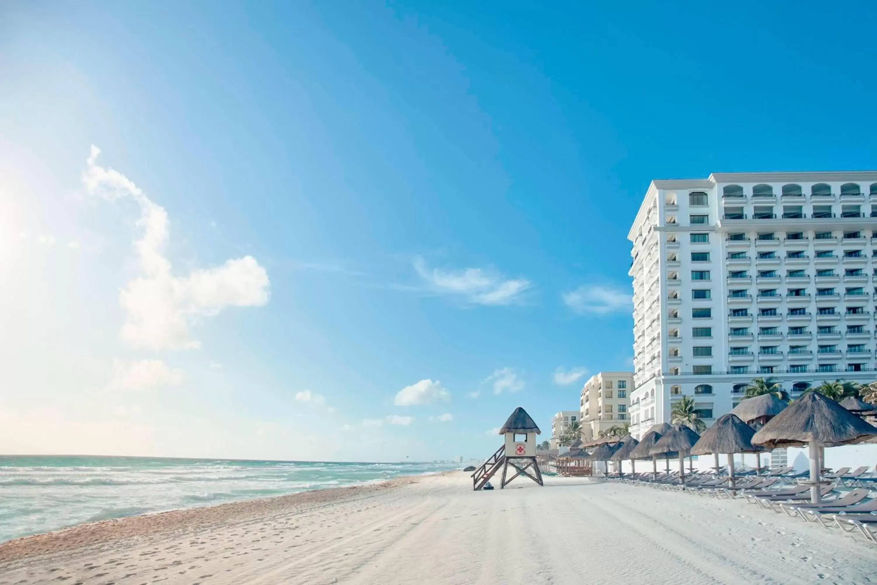 Beach in JW Marriott Cancun Resort & Spa