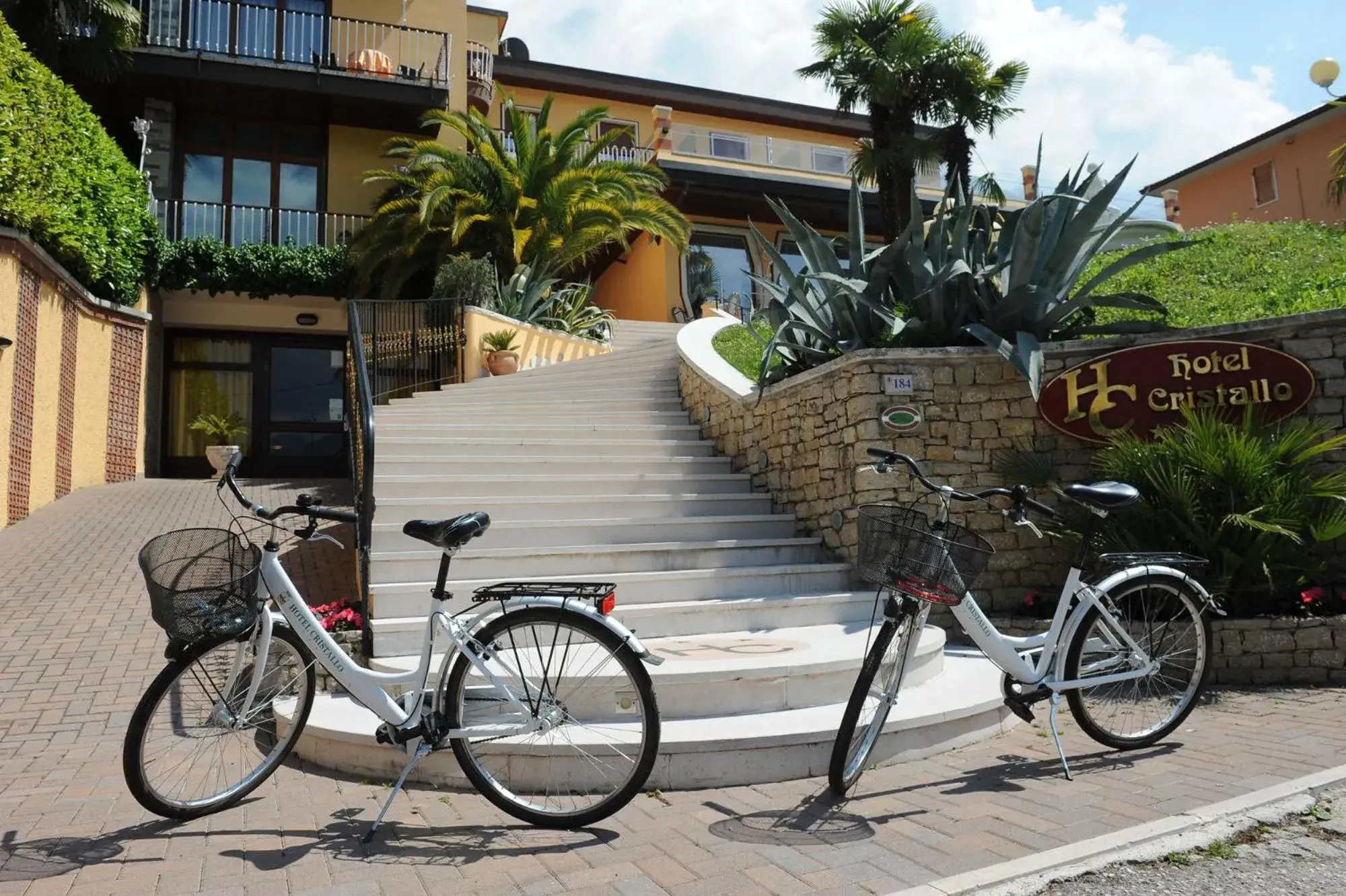 Property building, Biking in Hotel Cristallo