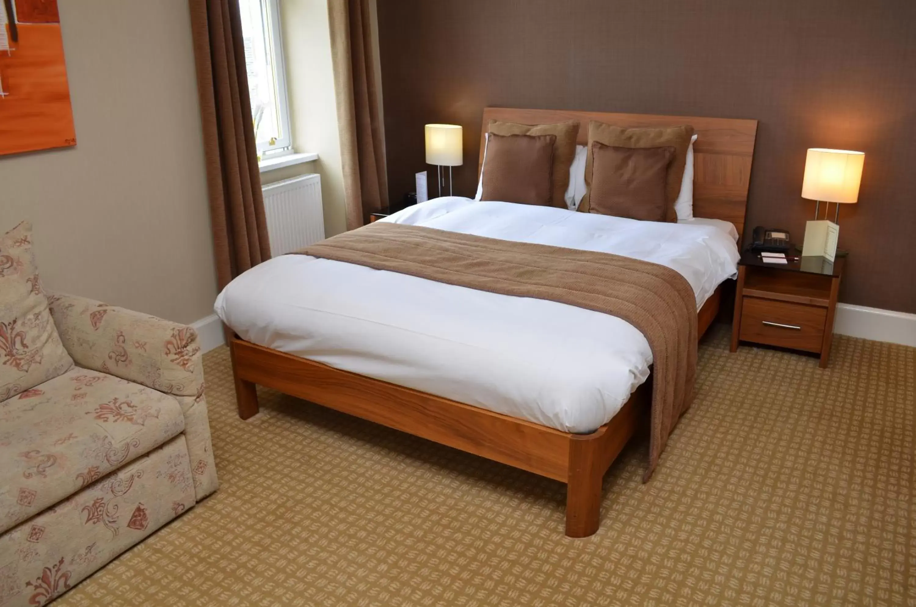 Bed in Royal Hotel