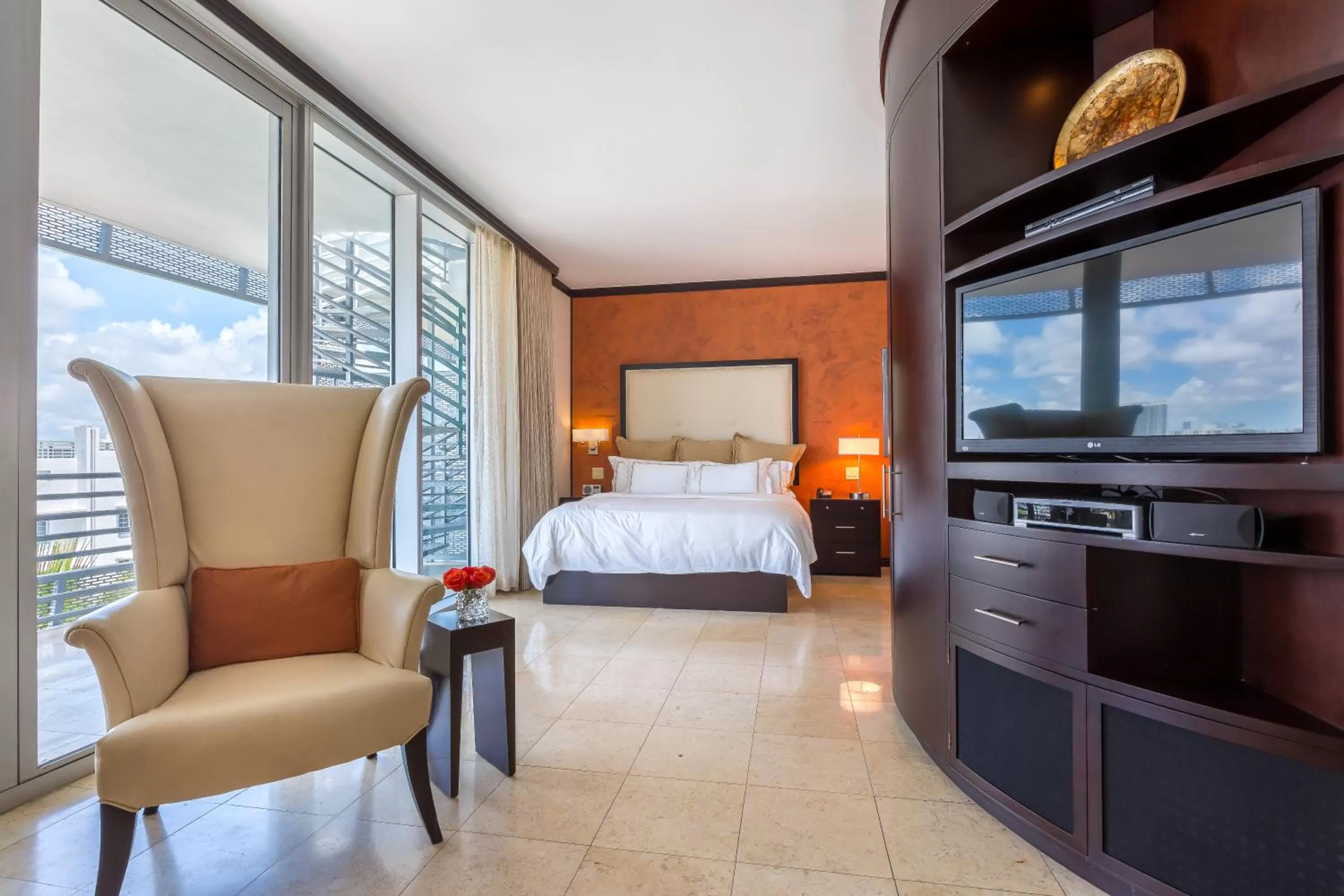 Bedroom in SBV Luxury Ocean Hotel Suites