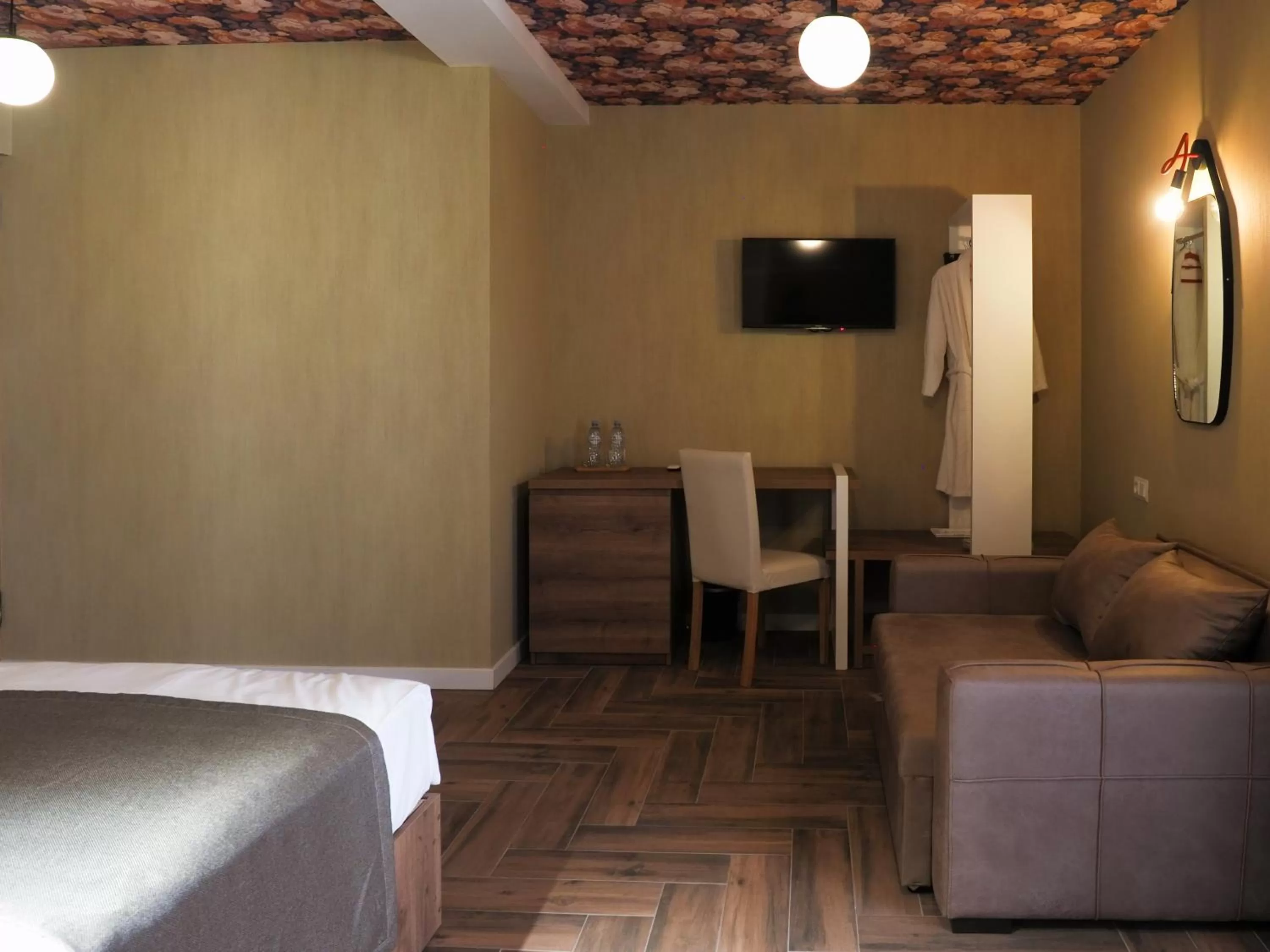 Bed, Seating Area in Hotel BaniHills Tbilisi