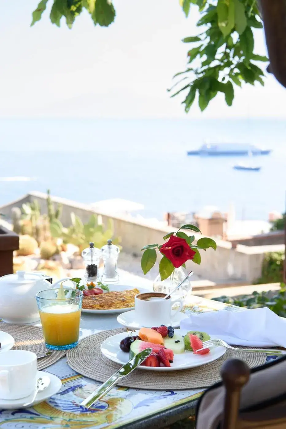 Breakfast in Villa Marina Capri Hotel & Spa