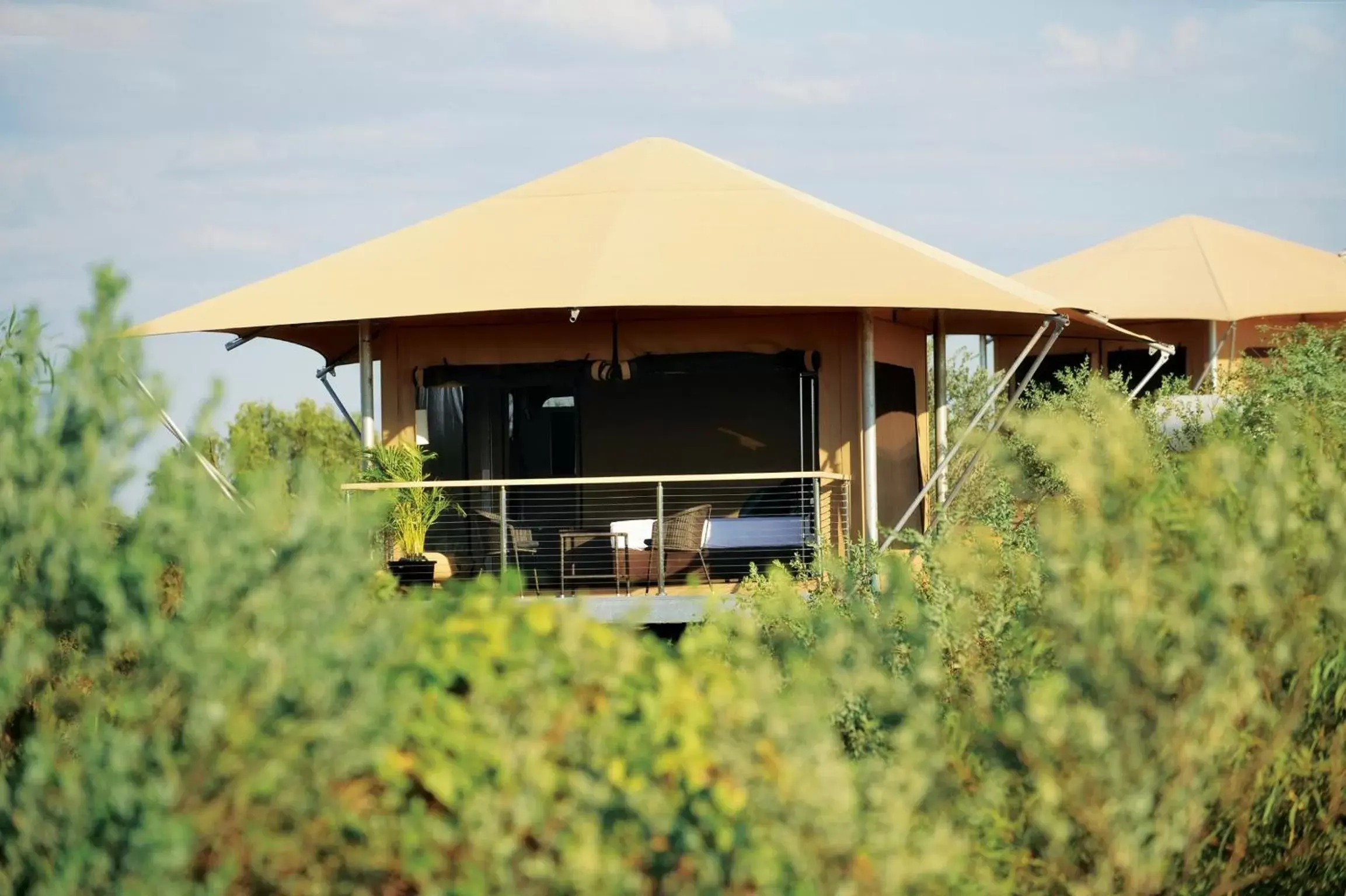 Garden view in Eco Beach Wilderness Retreat