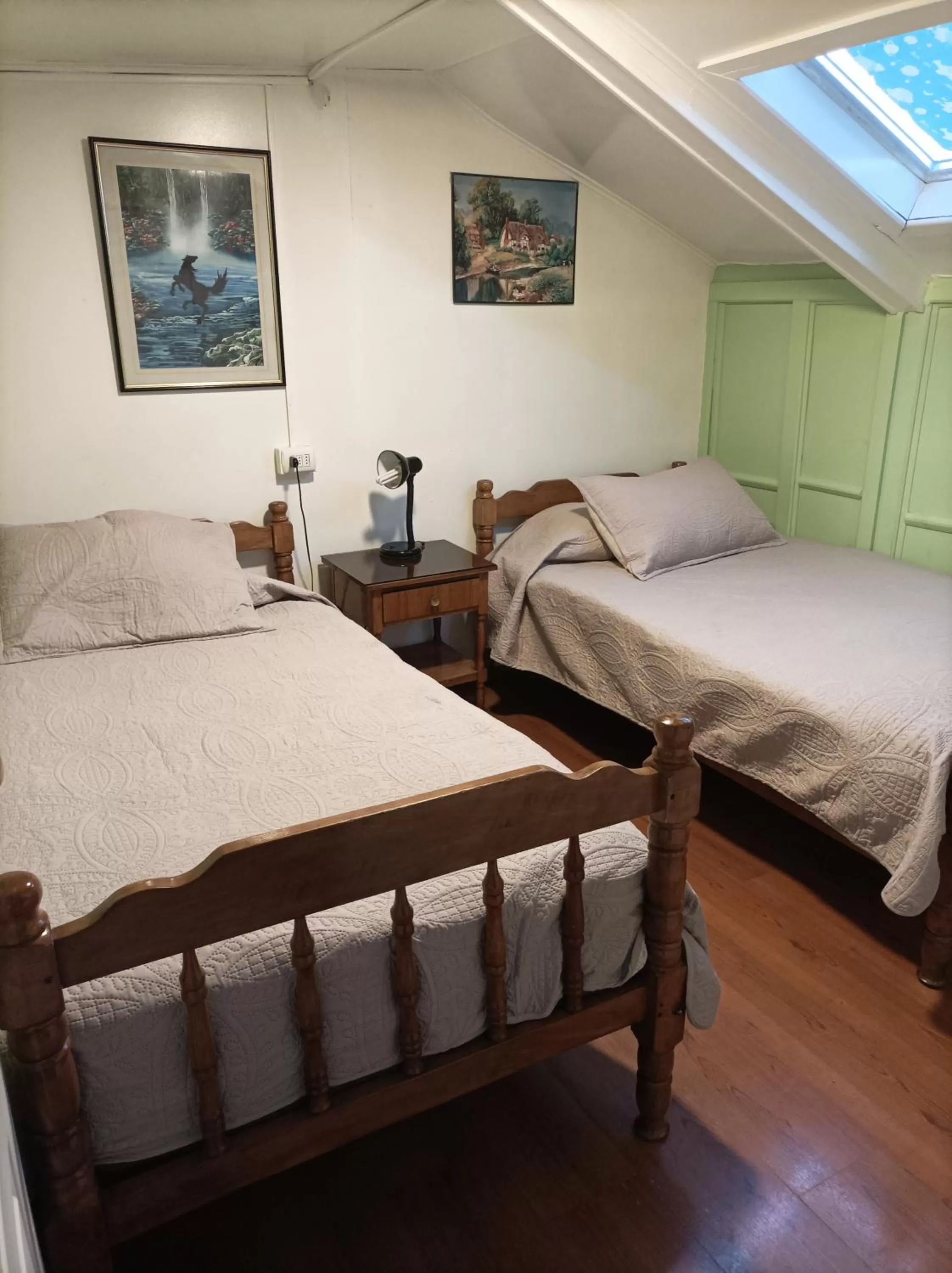 Bed in Alojamiento familiar rey