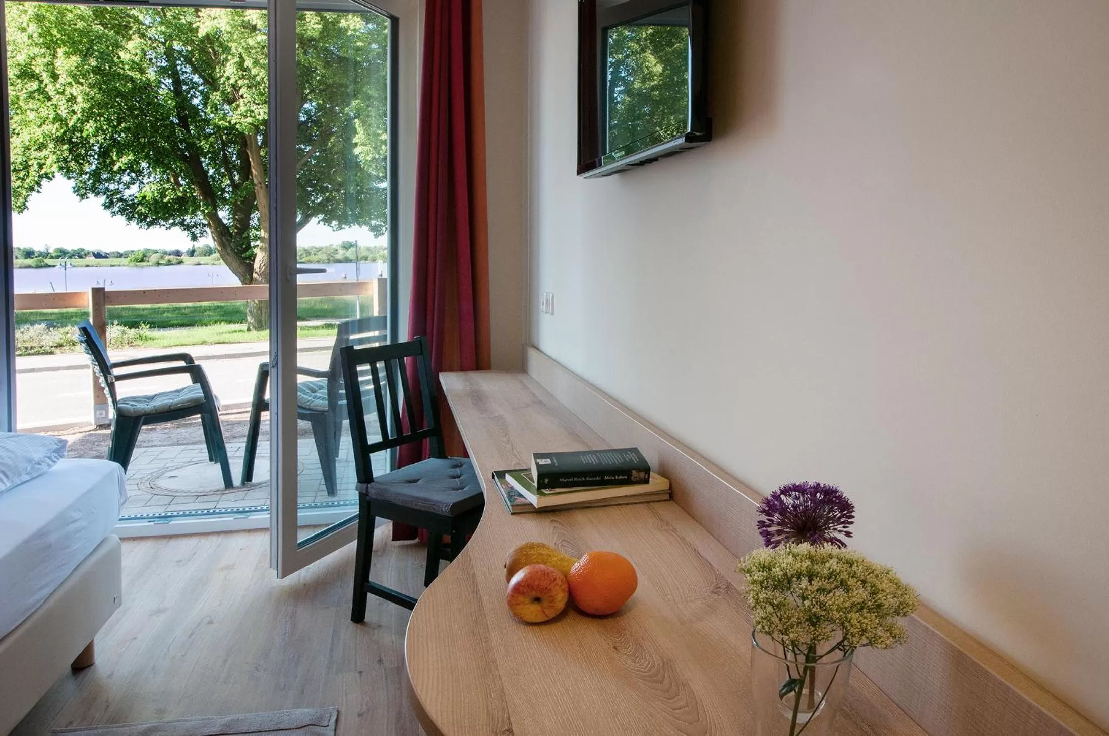 Seating area in Hotel Elbblick Garni