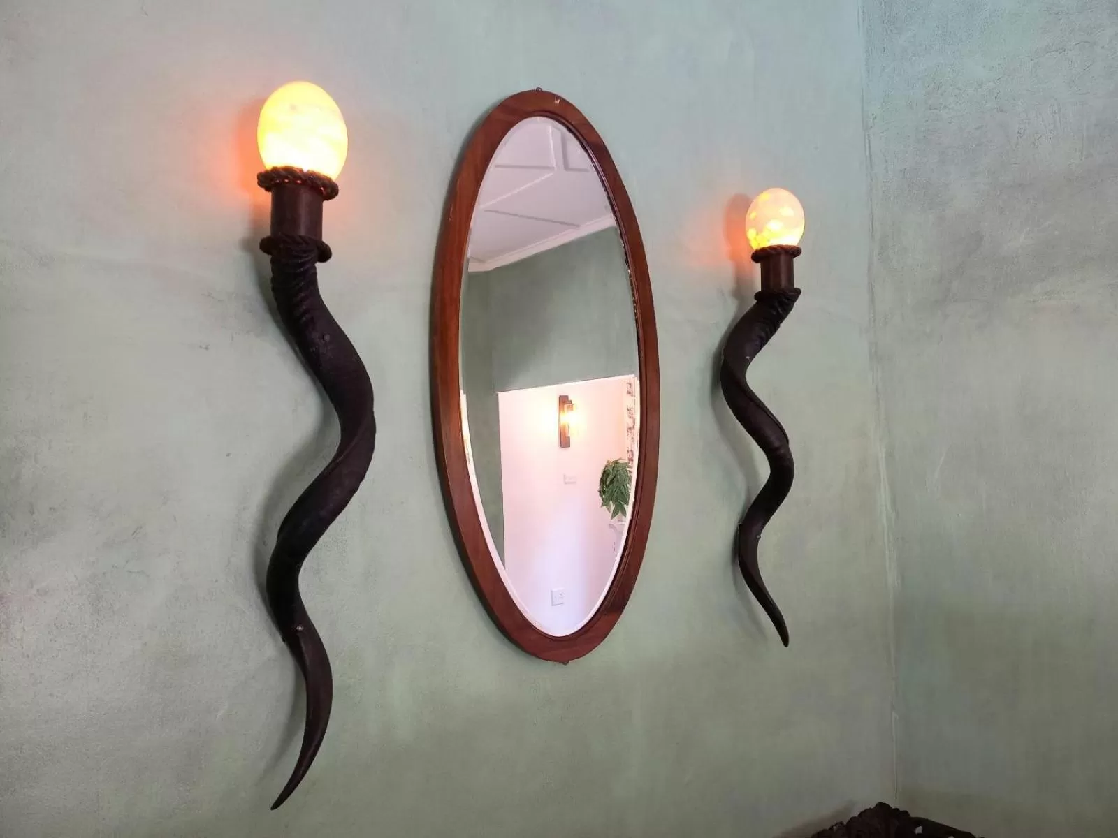 Decorative detail in Villa Roc