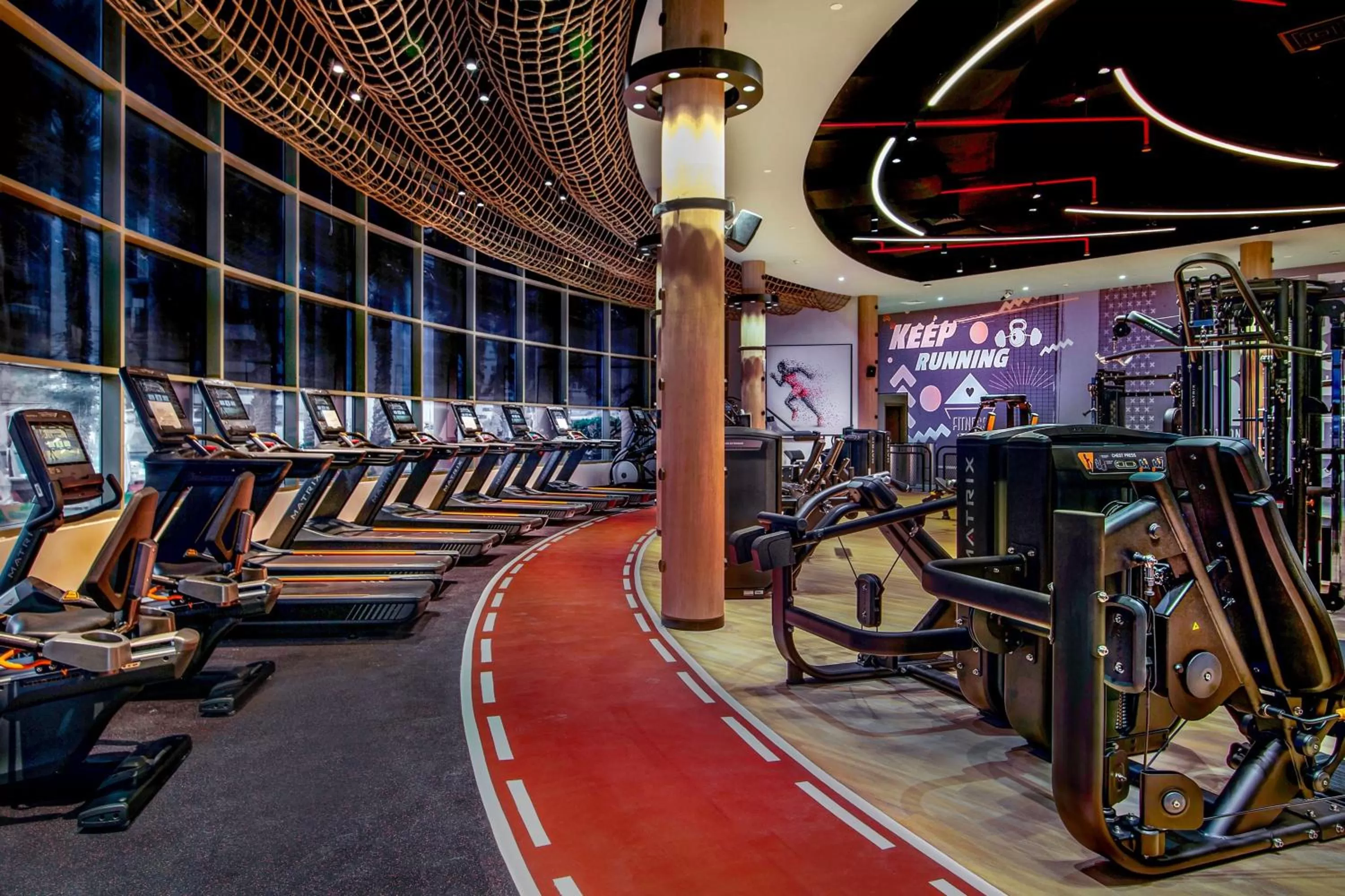 Fitness centre/facilities in Sheraton Abu Dhabi Hotel & Resort