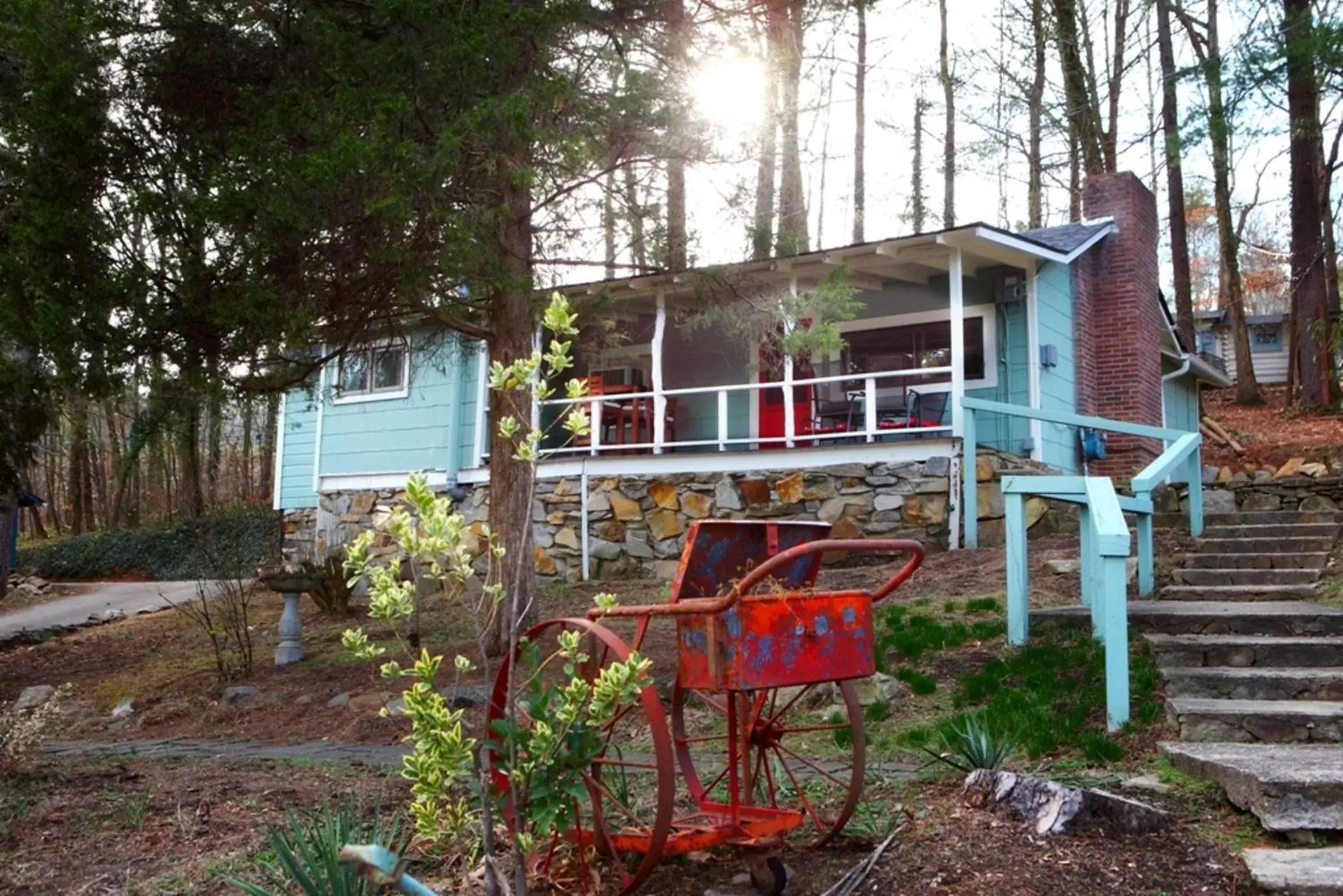 Facade/entrance, Property Building in The Pines Cottages