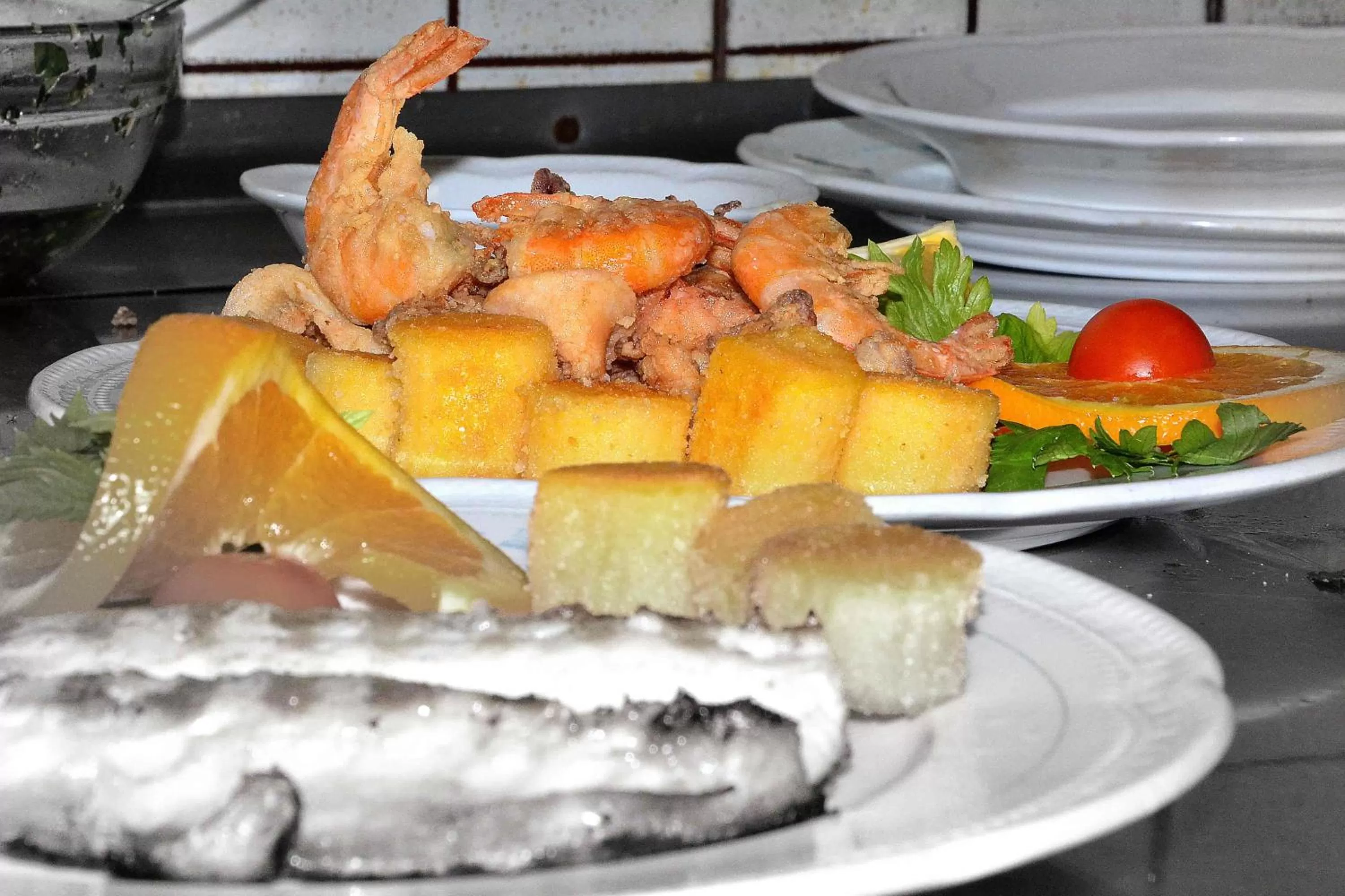 Food close-up in Hotel Bracco