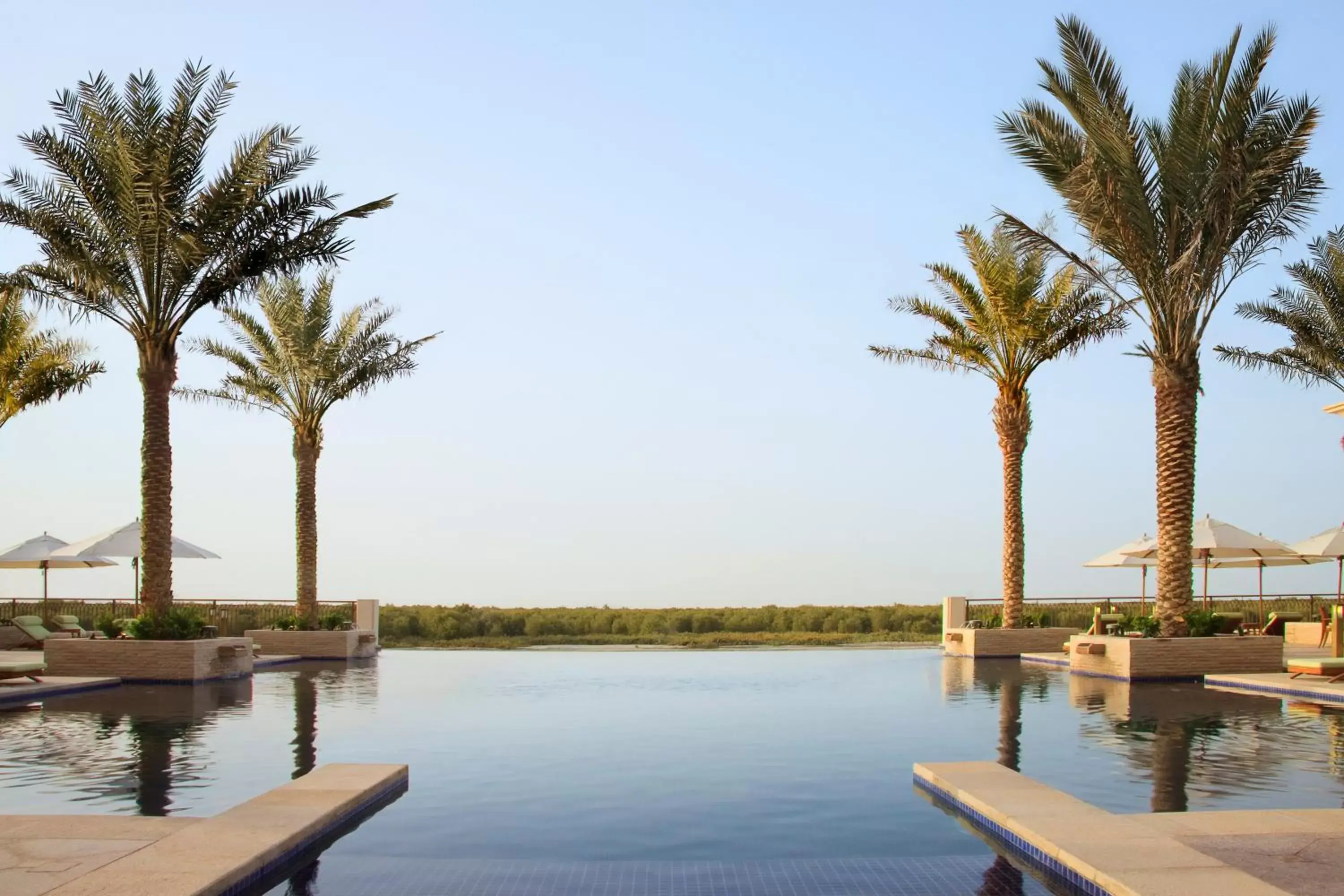 Swimming Pool in Anantara Eastern Mangroves Abu Dhabi