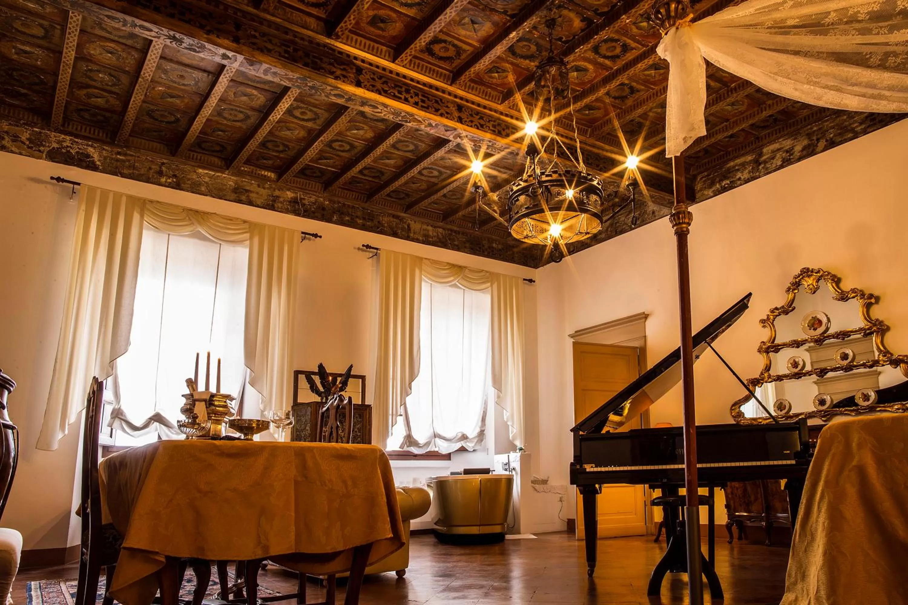 Photo of the whole room in Castello del Capitano delle Artiglierie