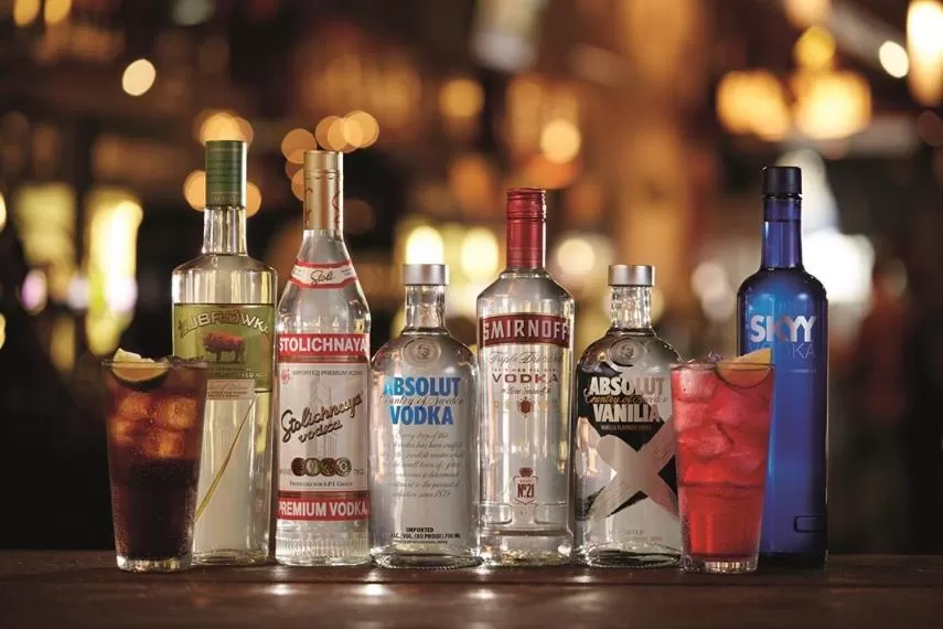 Drinks in The Golden Lion Wetherspoon