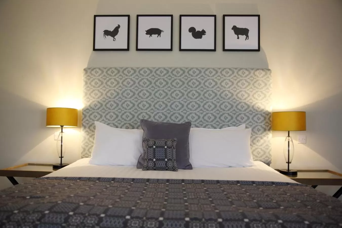 Bed in Mercure Gloucester Bowden Hall Hotel