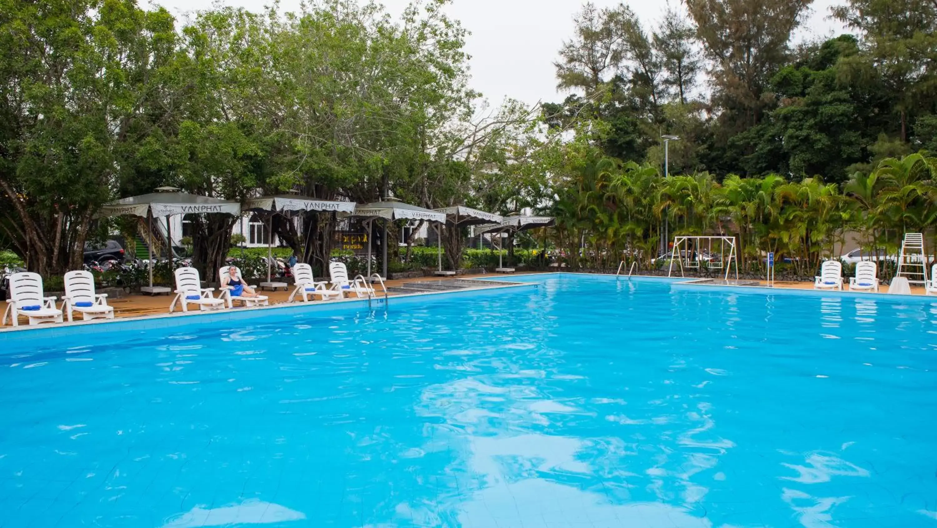 Swimming Pool in Van Phat Riverside Hotel