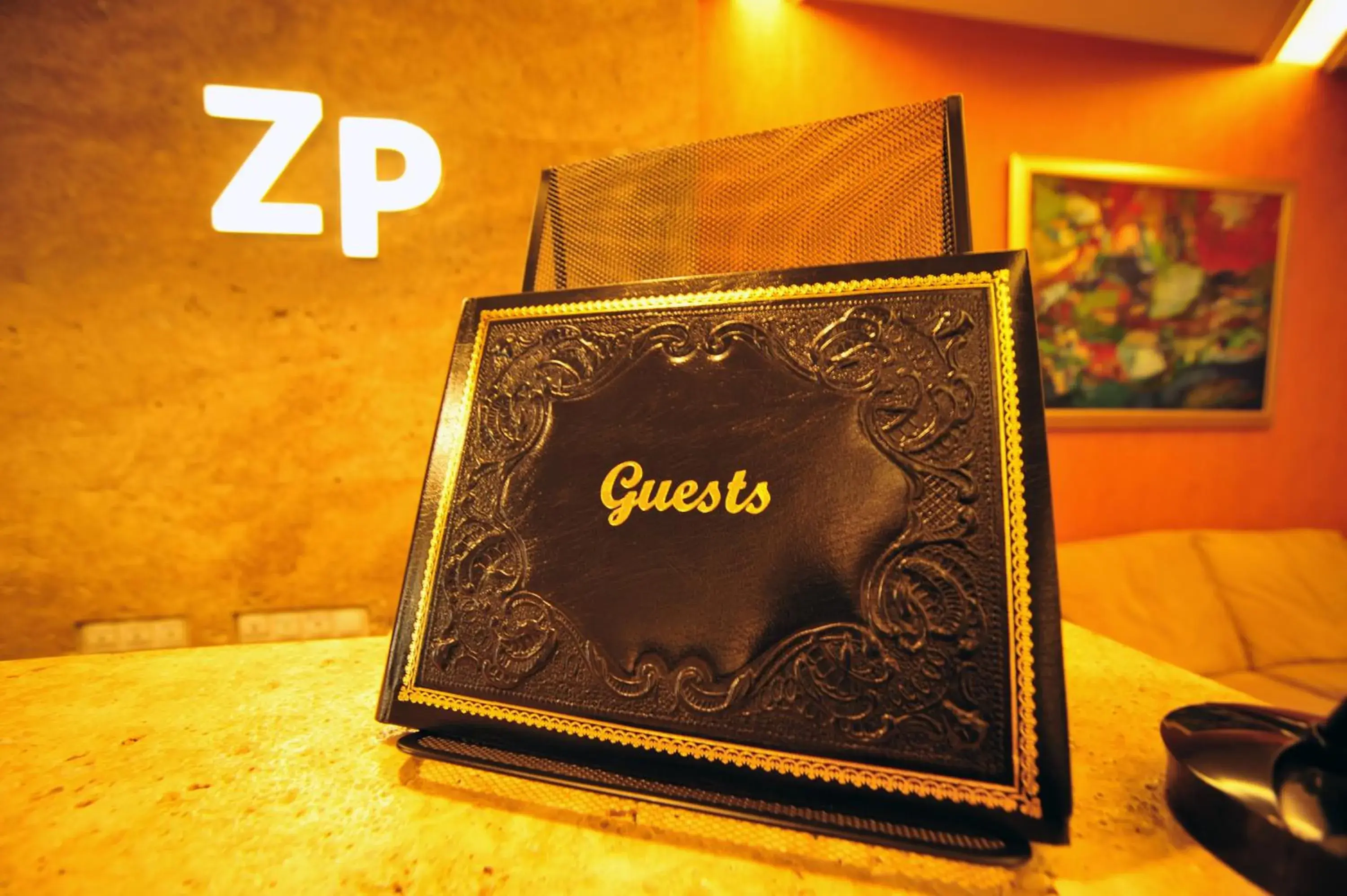 Lobby or reception, Logo/Certificate/Sign/Award in Hotel ZP Palace