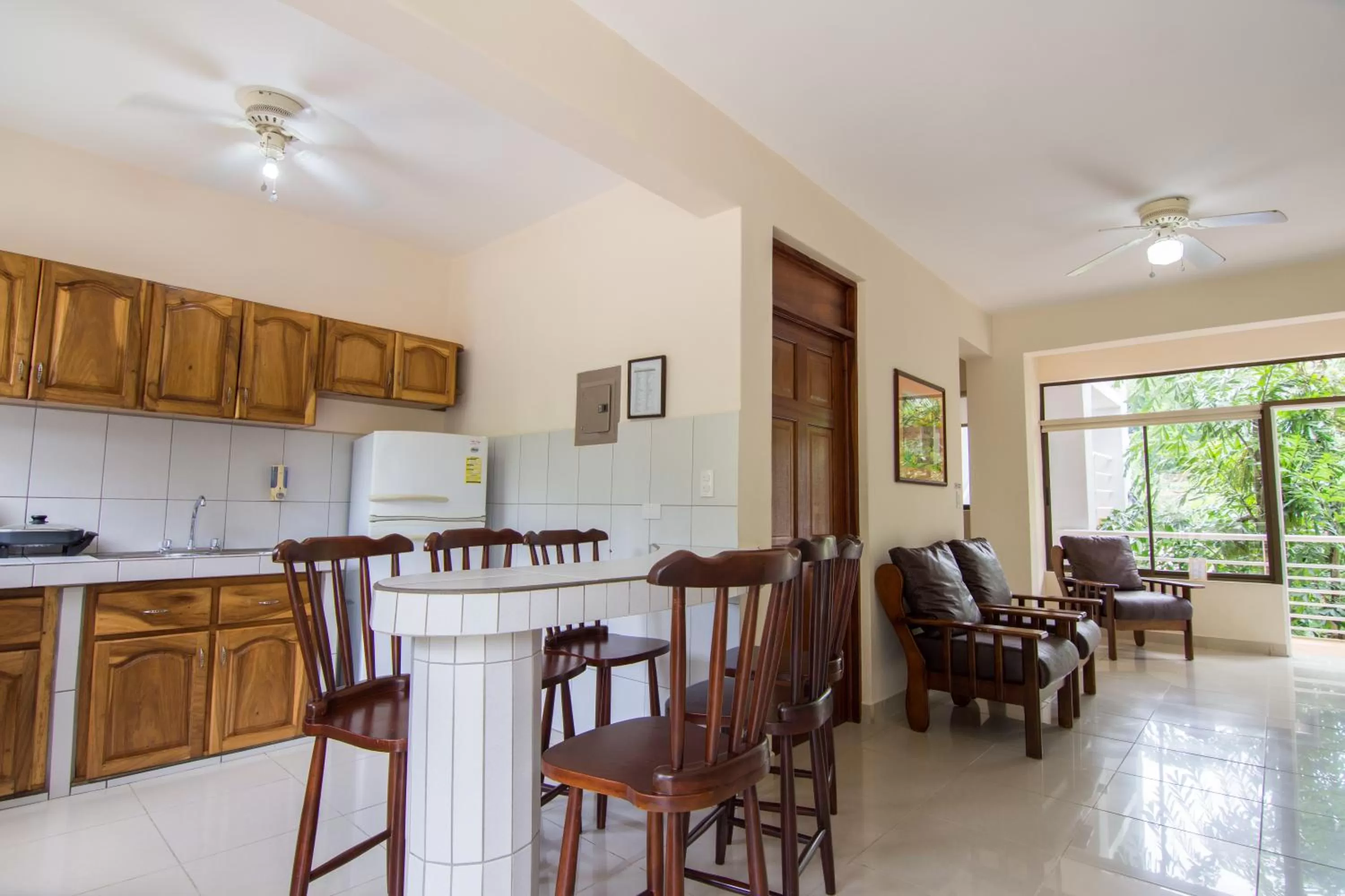 Seating area in Hotel Punta Leona
