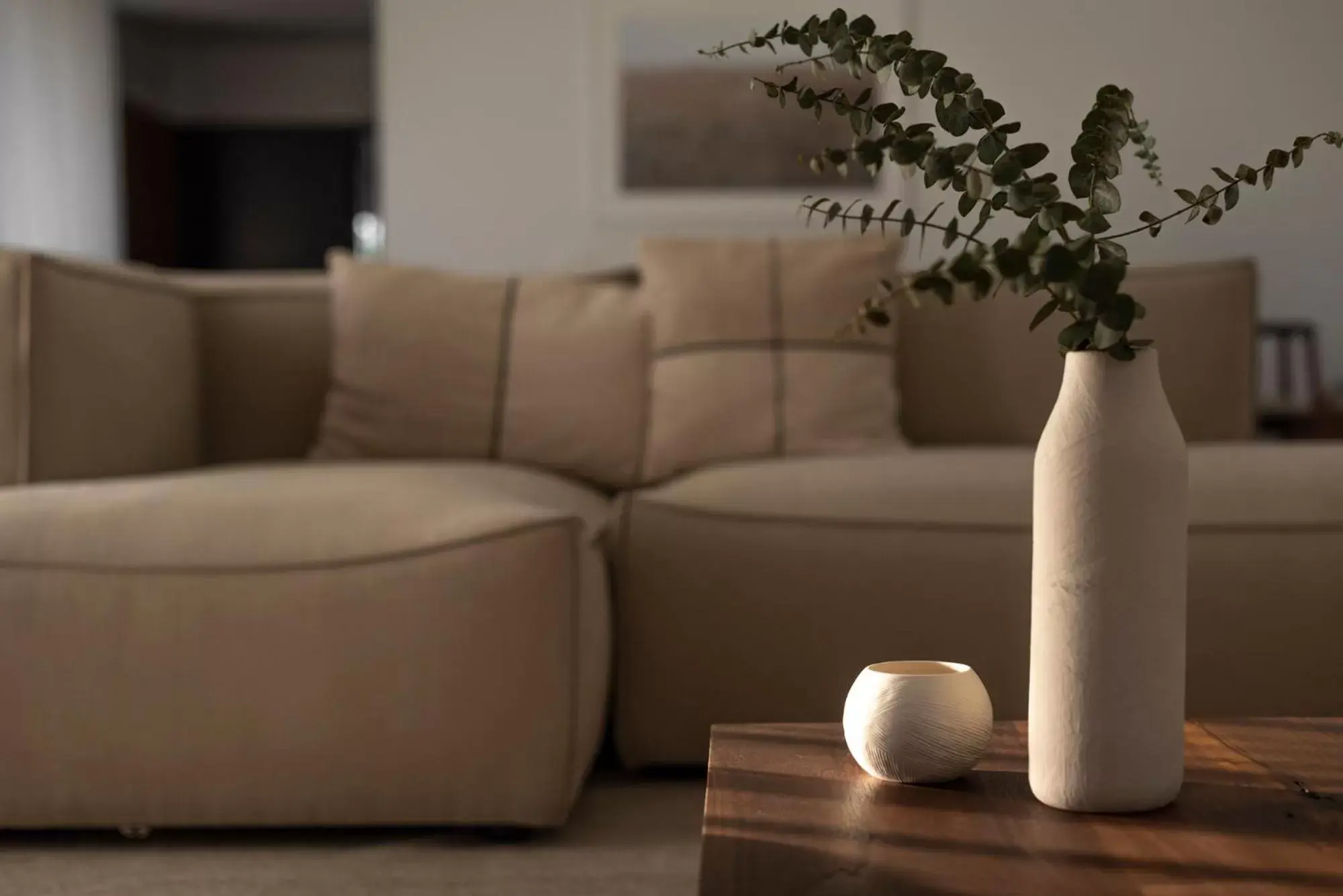 Living room, Seating Area in L'AND Vineyards