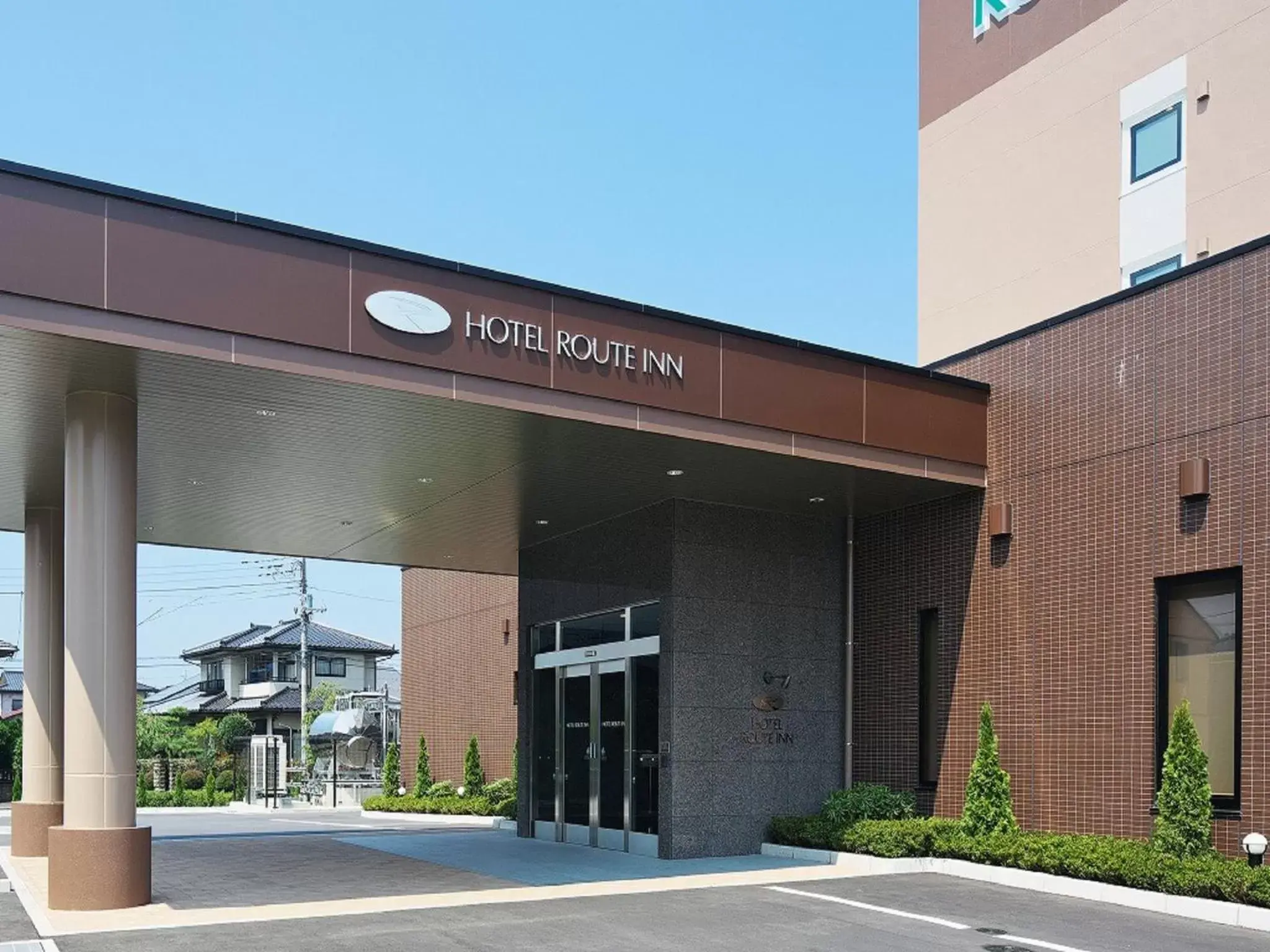 Facade/entrance in Hotel Route-inn Yaita