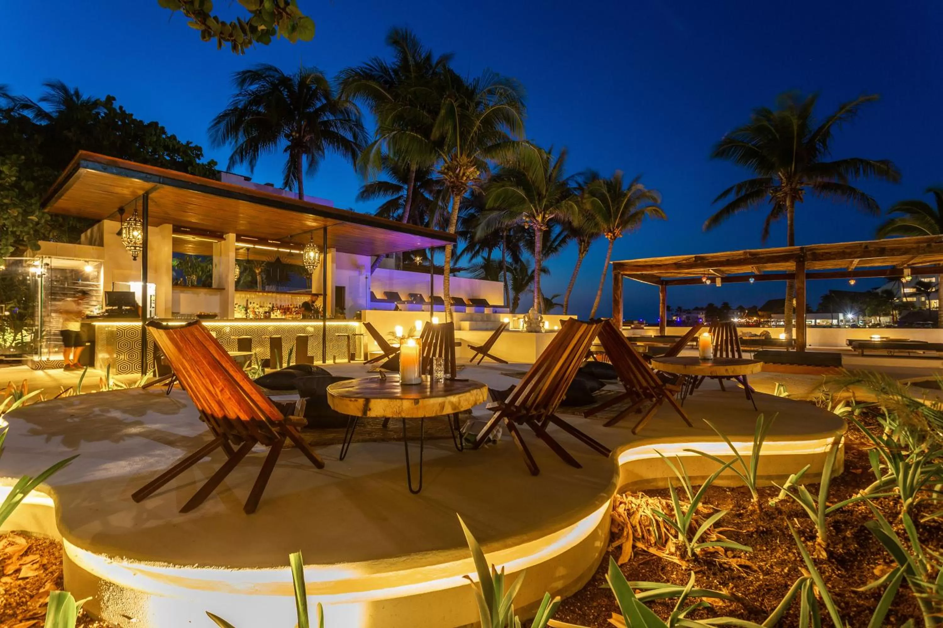 Lounge or bar in Lotus Beach Hotel - Adults Only