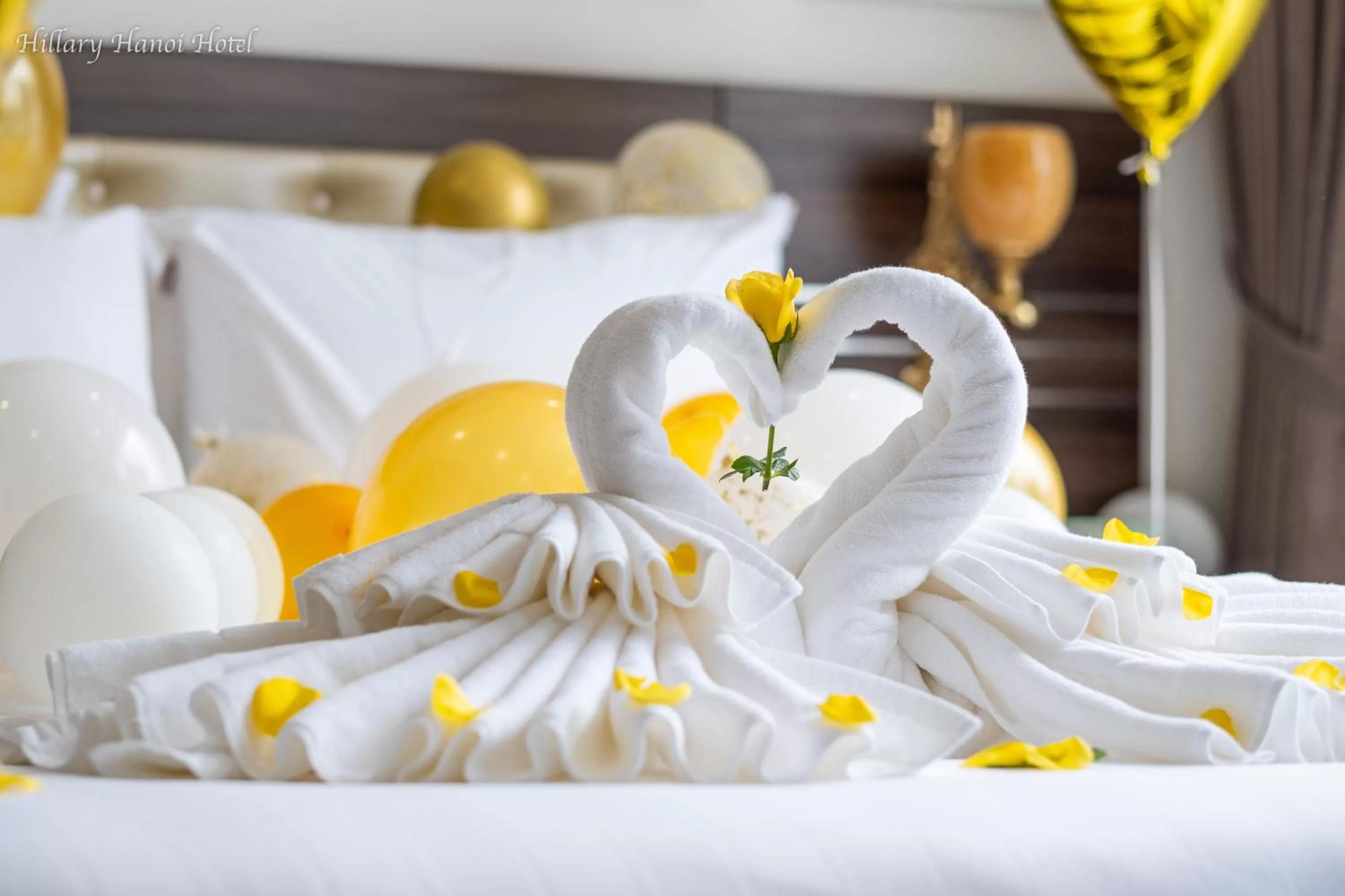 Bedroom, Bed in Hillary Hanoi Hotel