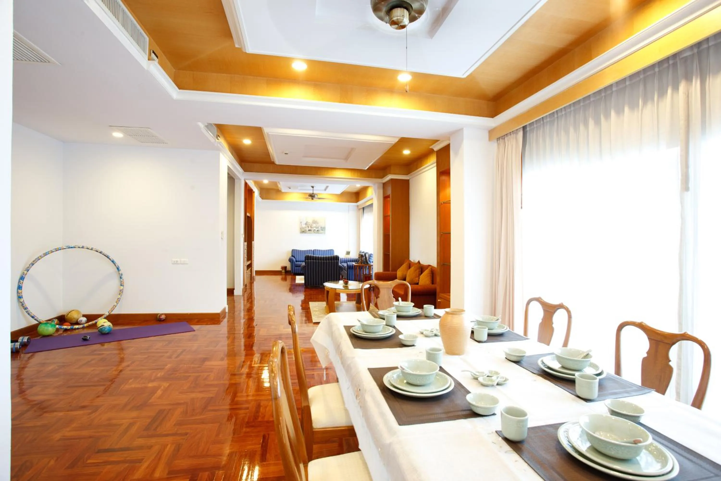 Dining area in Chaidee Mansion