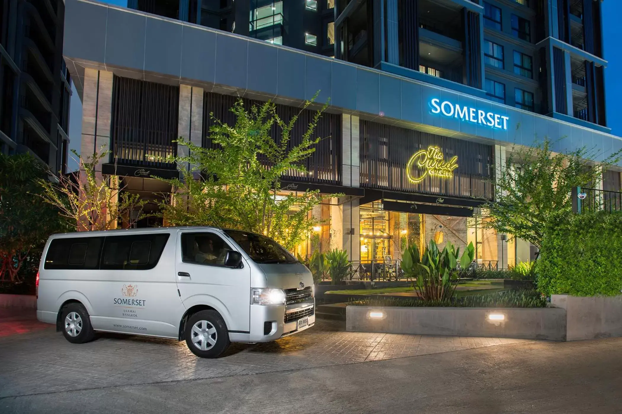 Area and facilities, Property Building in Somerset Ekamai Bangkok