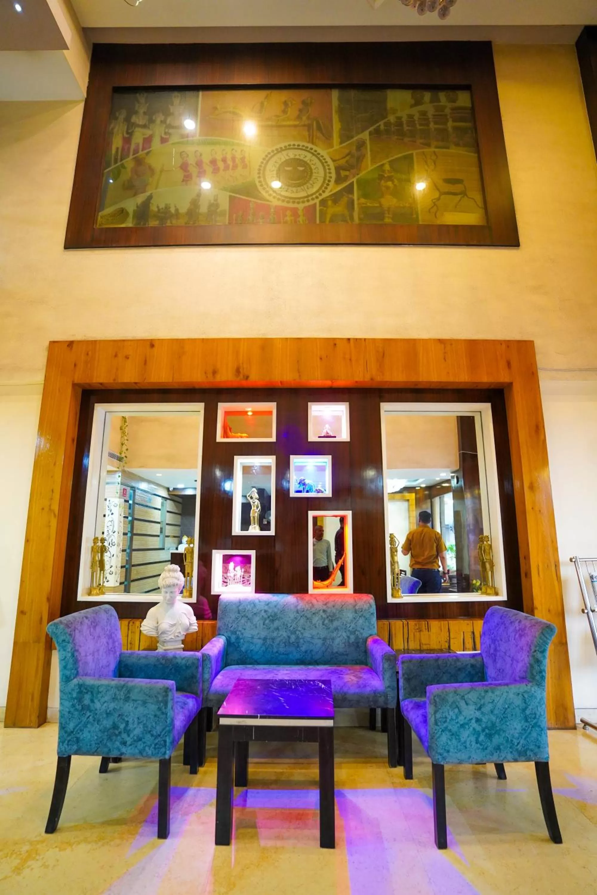 Lobby or reception in Hotel Floret Inn