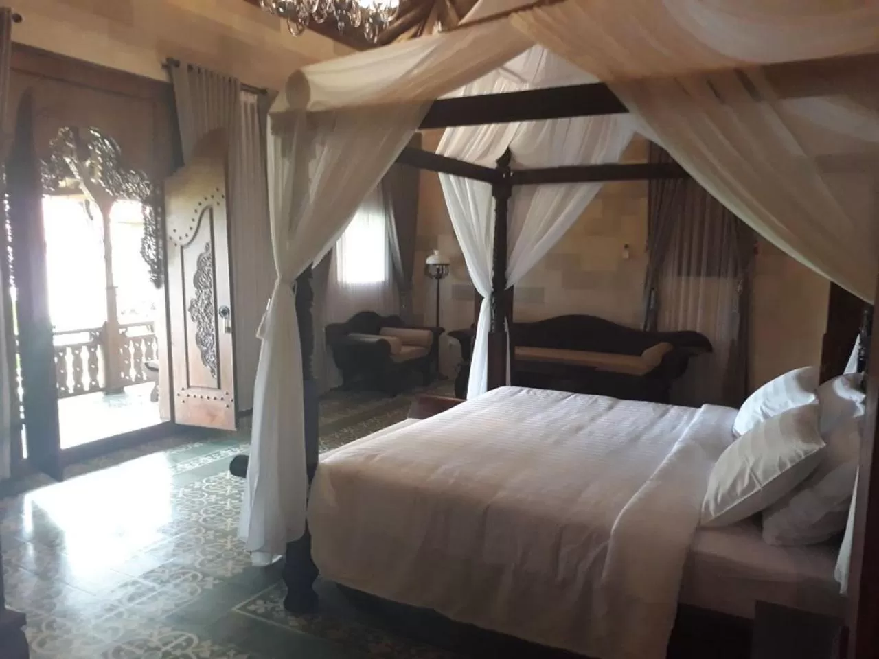 Photo of the whole room, Bed in Shanti Natural Panorama View Hotel