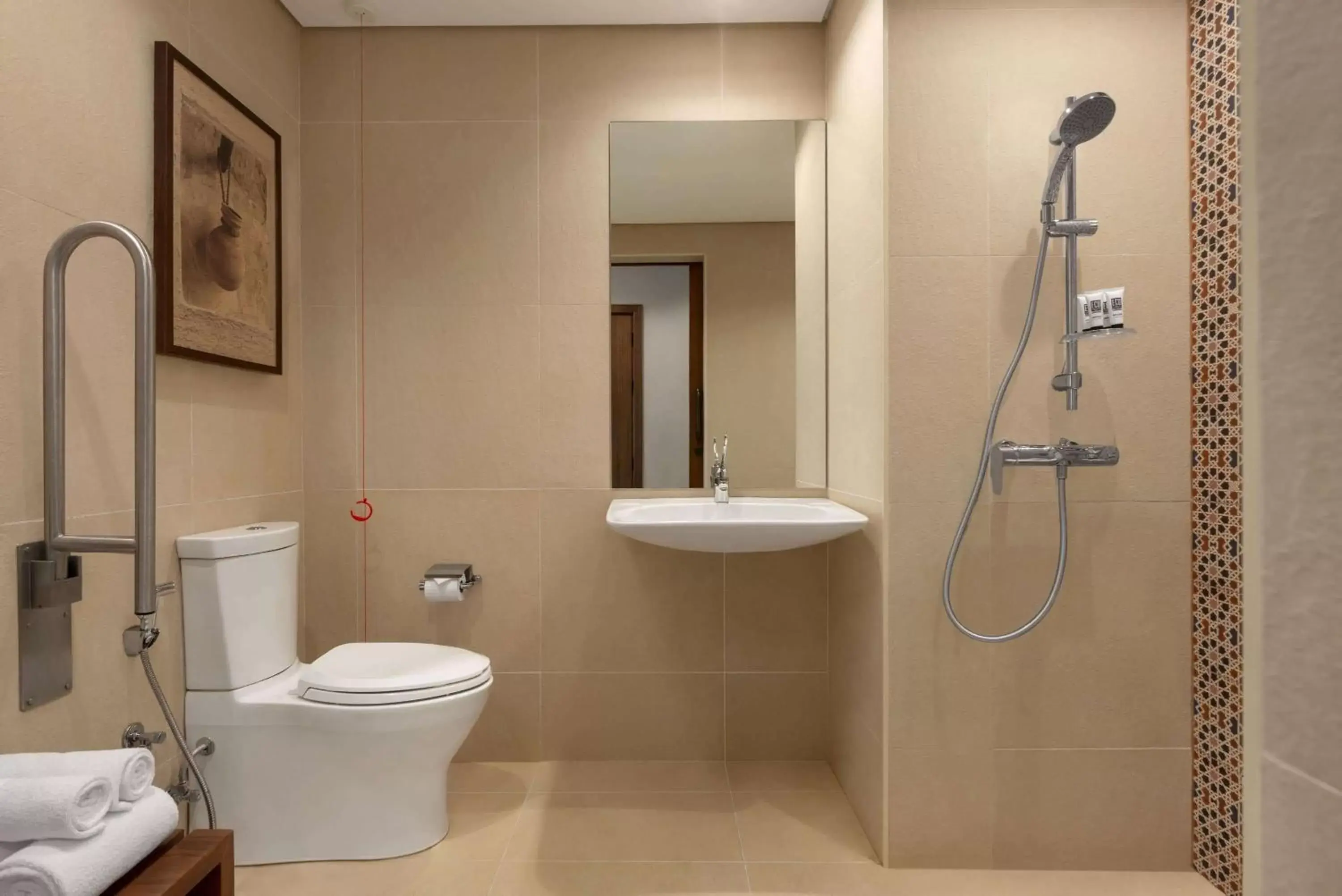 Bathroom in Super 8 by Wyndham Dubai Deira