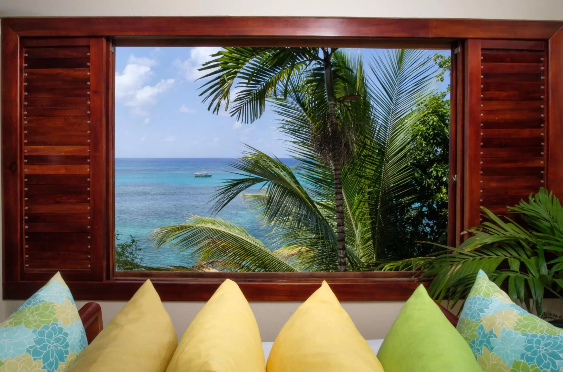 Balcony/Terrace in Hibiscus Lodge Hotel